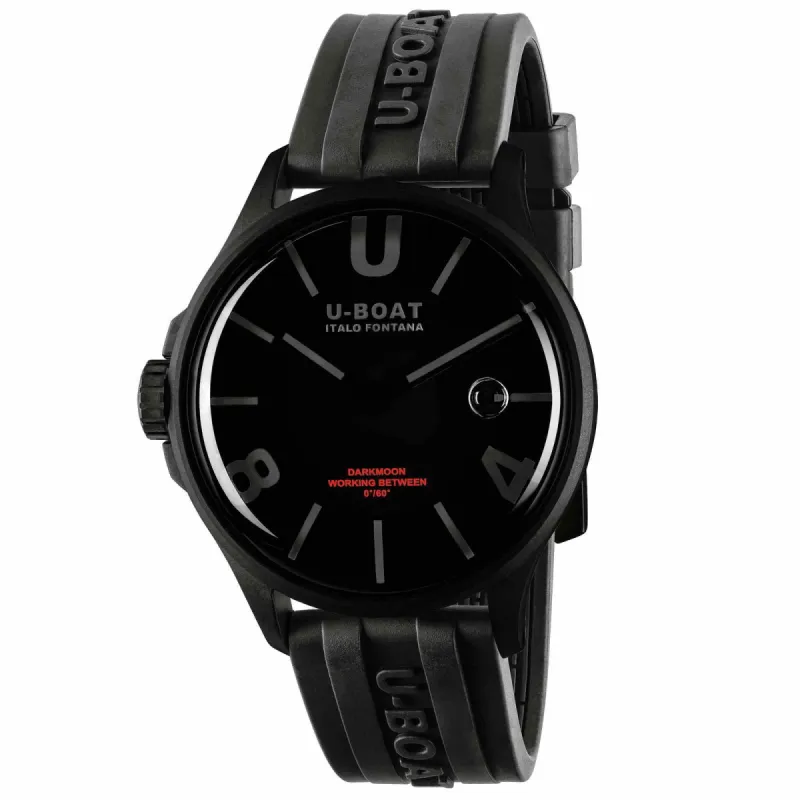 U-Boat 9544 Darkmoon 44mm Black Curved PVD Wristwatch sold by H.S. Johnson