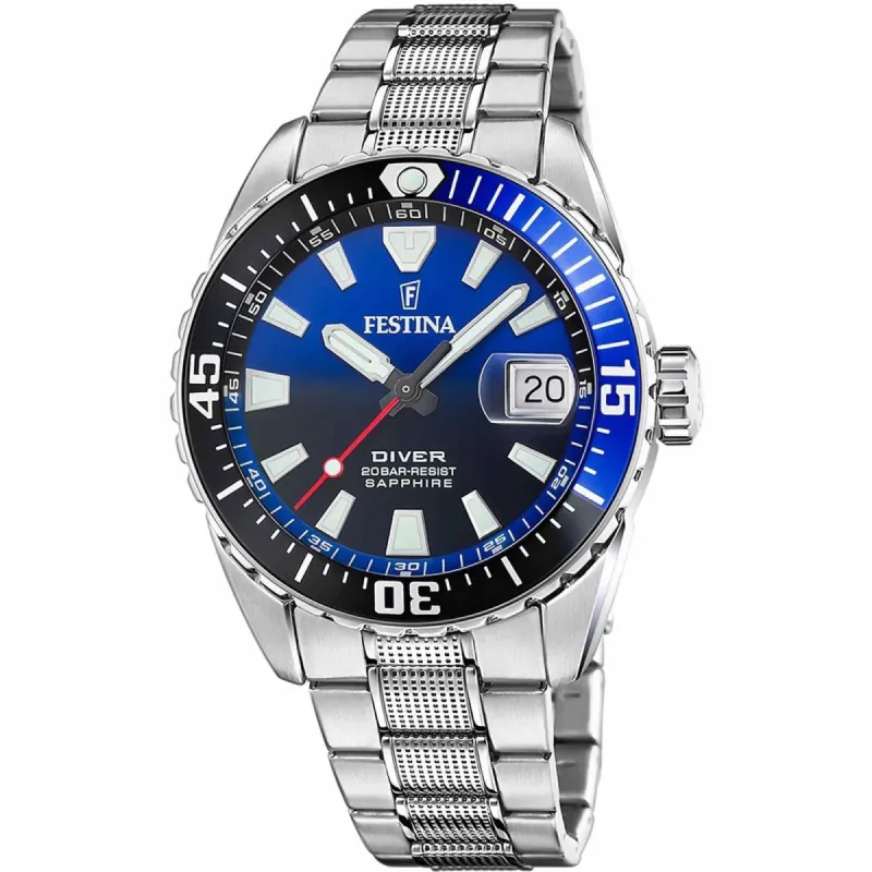 Festina F20669/5 Men's The Originals Diver Wristwatch sold by H.S. Johnson