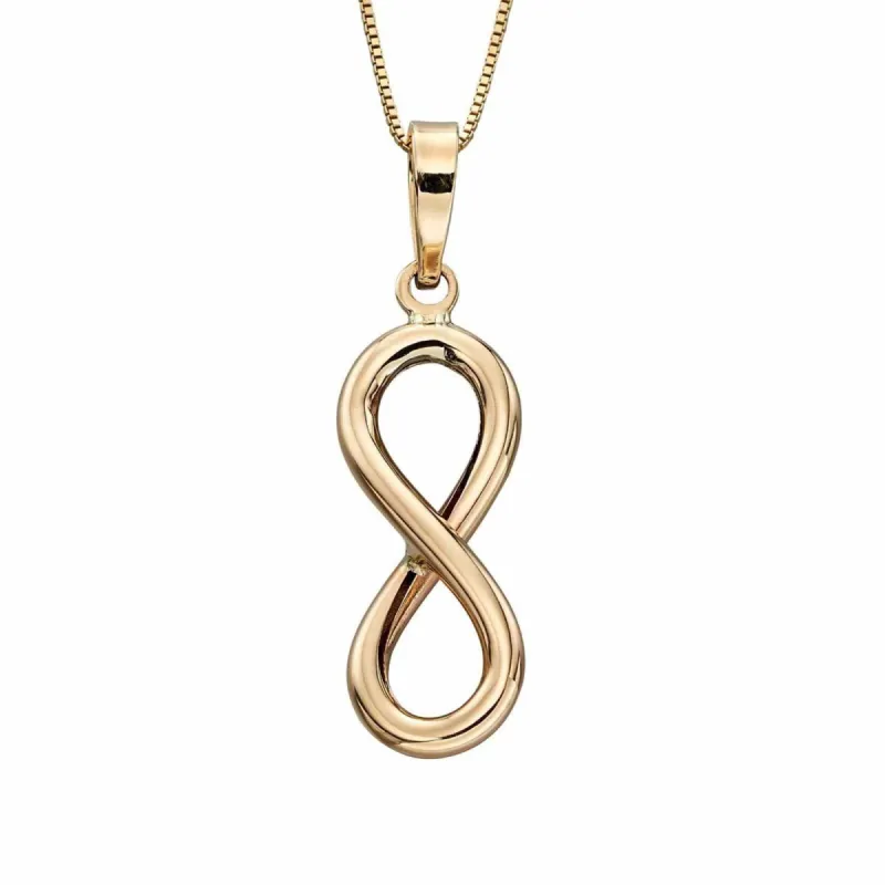 Elements Gold GP2109 Infinity Symbol Pendant Only sold by H.S. Johnson