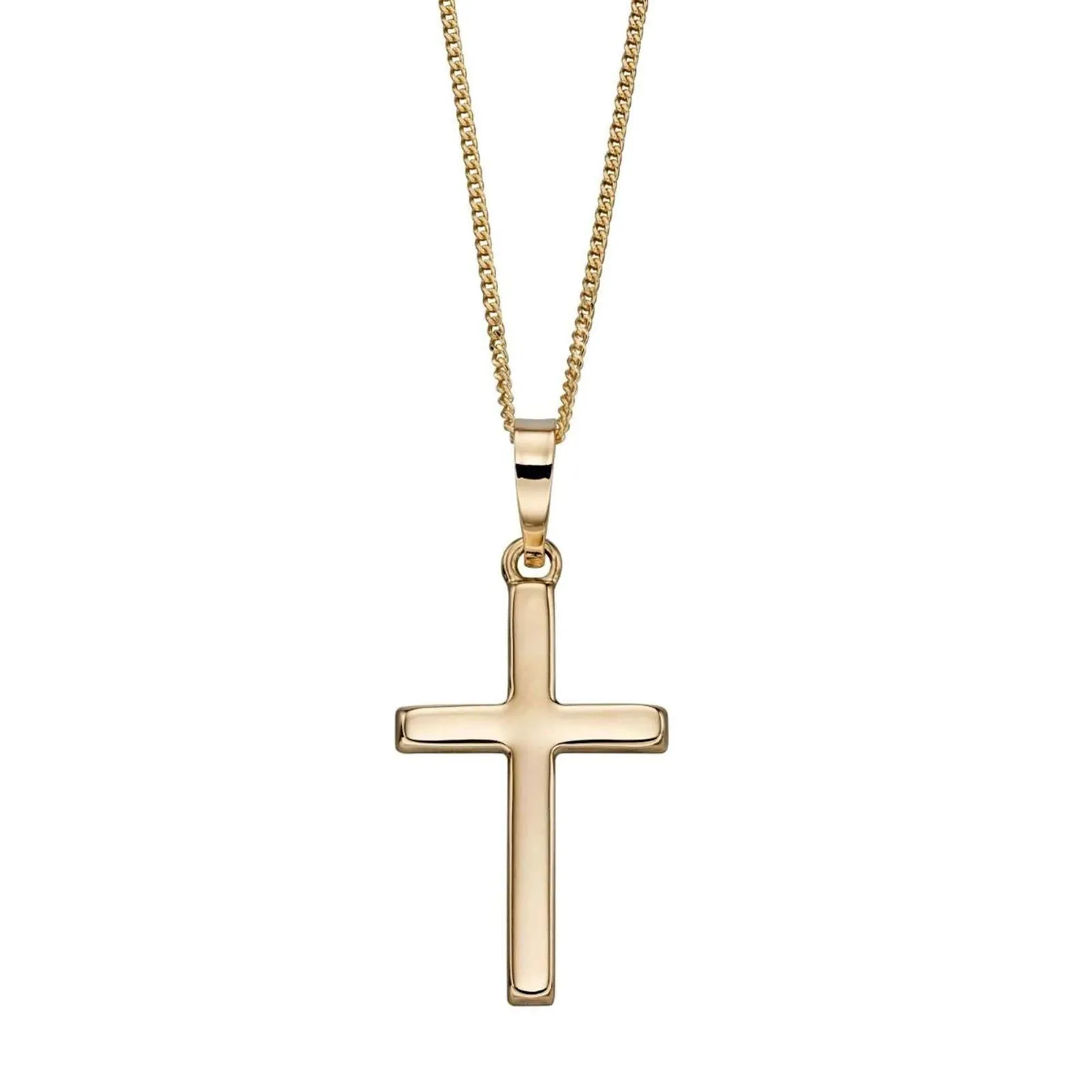 Elements Gold GP2108 Medium Cross Pendant Only sold by H.S. Johnson