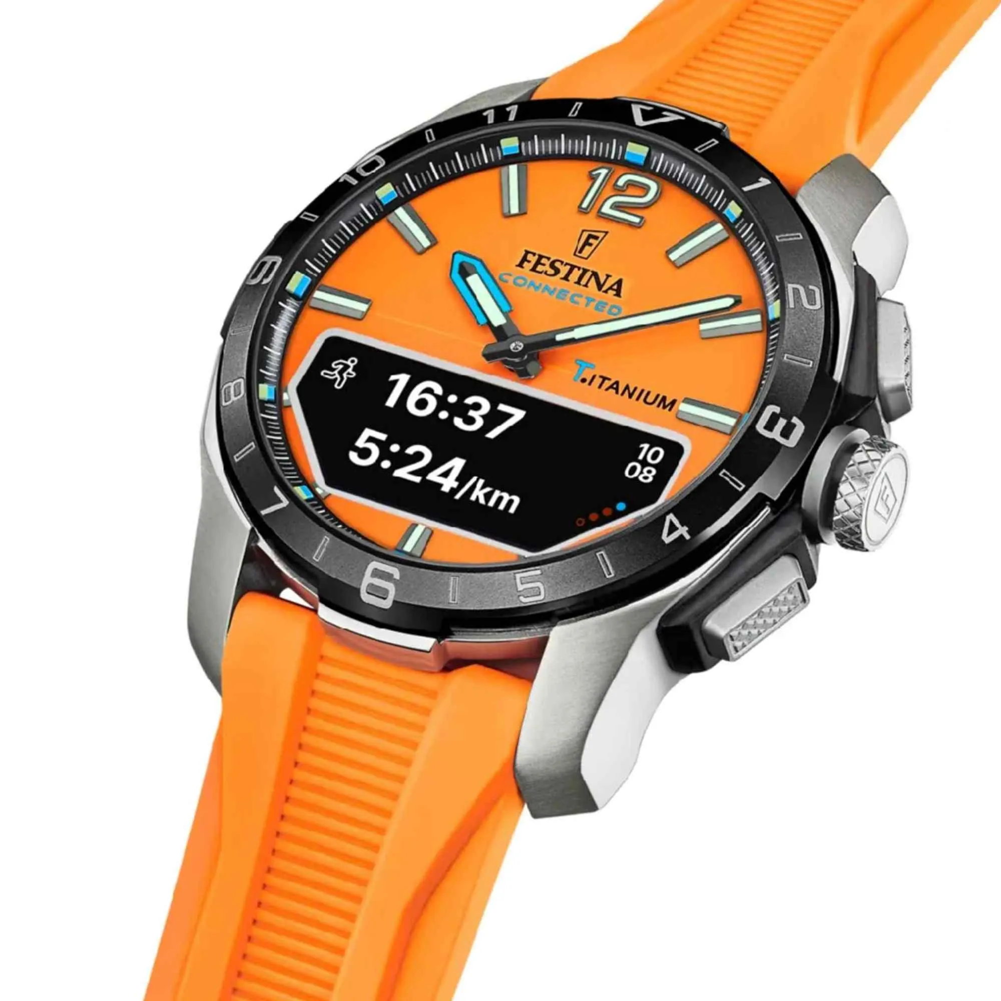 Festina F23000/7 Men's Connected D Orange Watch sold by H.S. Johnson product image thumbnail 3