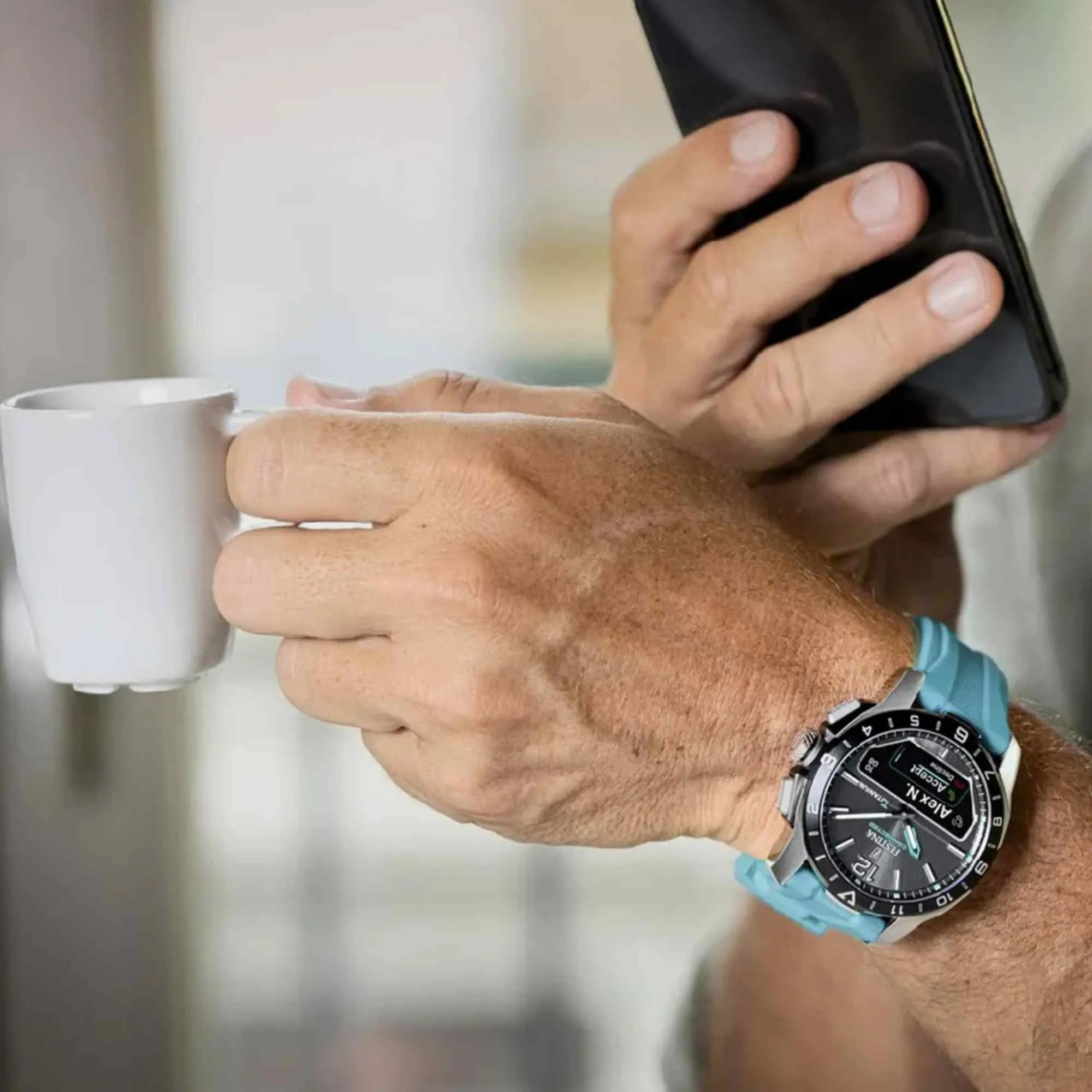 Festina F23000/5 Men's Connected D Black Watch sold by H.S. Johnson product image thumbnail 5