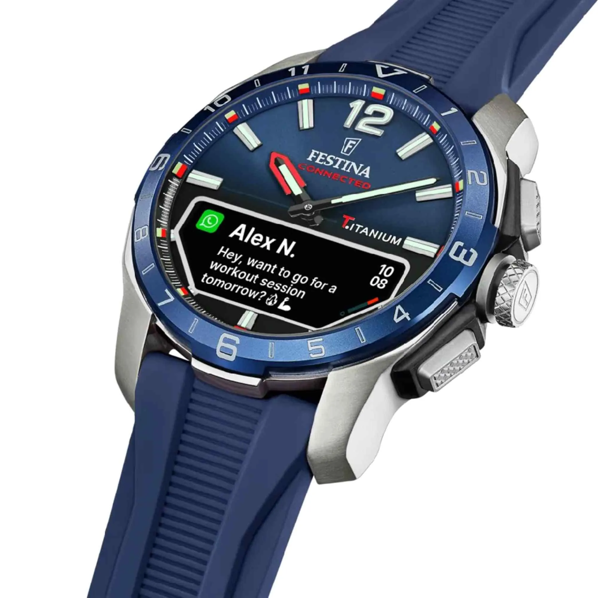Festina F23000/1 Men's Connected D Blue Watch sold by H.S. Johnson product image thumbnail 3
