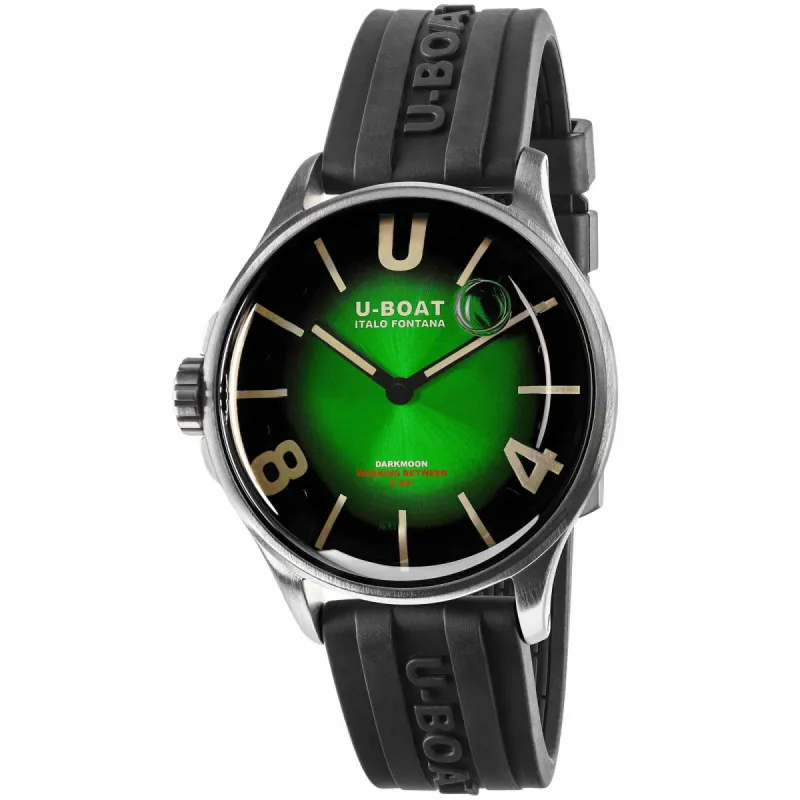 U-Boat 9502/A Darkmoon 40mm Green SS Soleil Watch sold by H.S. Johnson