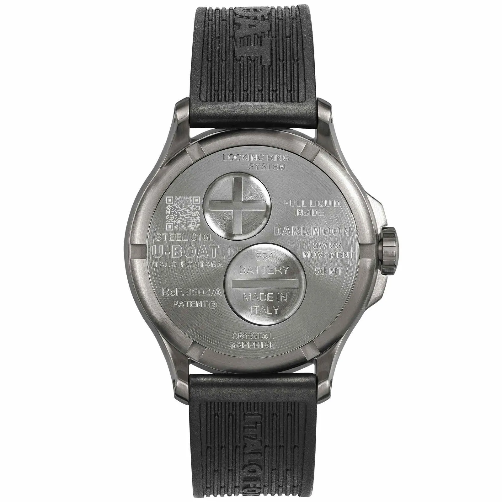 U-Boat 9502/A Darkmoon 40mm Green SS Soleil Watch sold by H.S. Johnson product image thumbnail 2