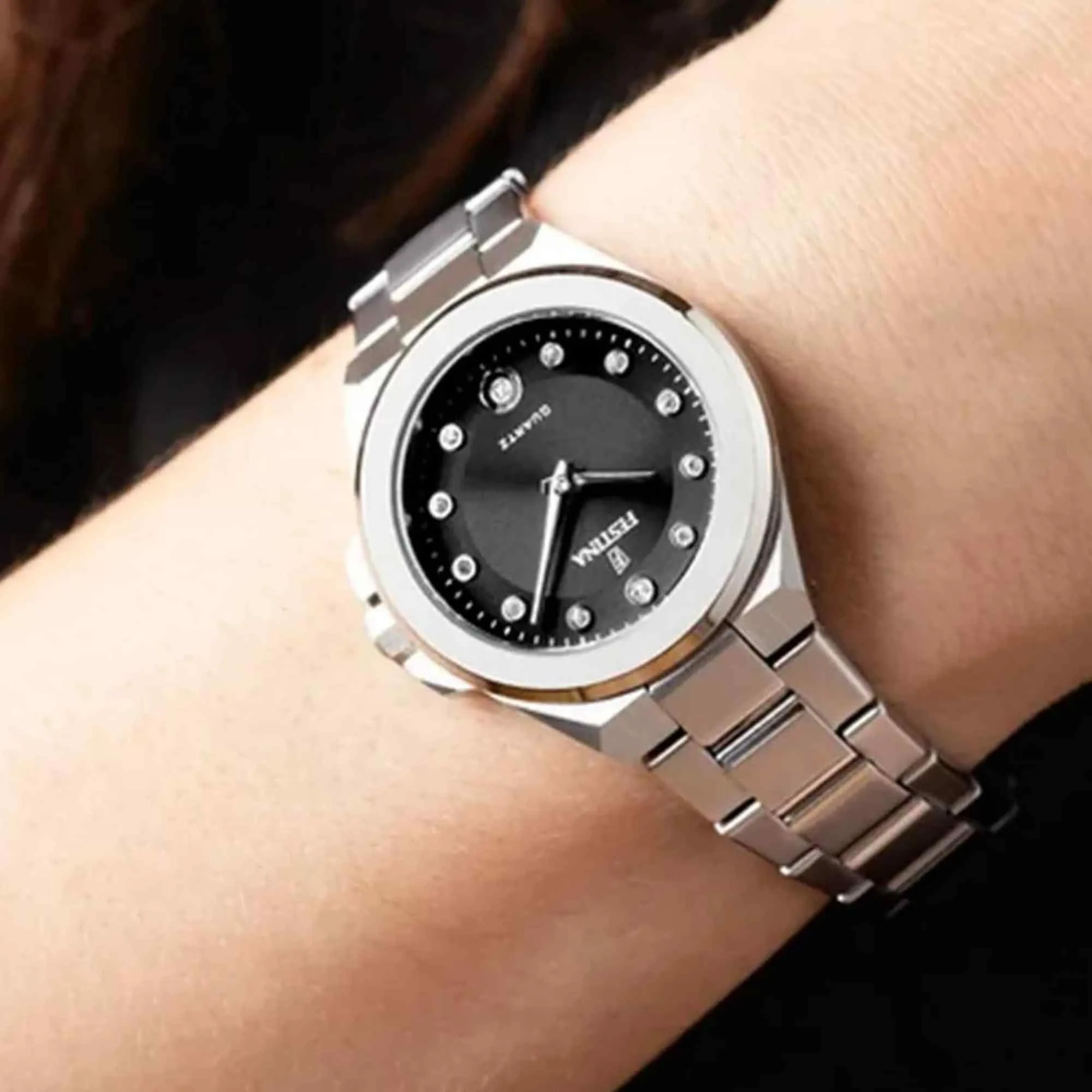 Festina F20700/6 Women's Mademoiselle Black Watch sold by H.S. Johnson product image thumbnail 3