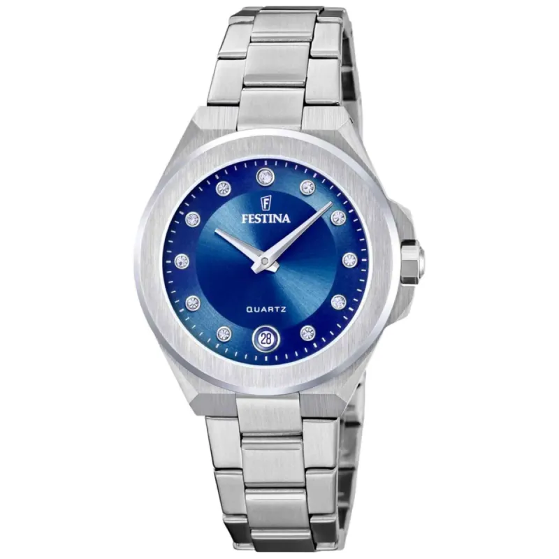 Festina F20700/5 Women's Mademoiselle Blue Watch sold by H.S. Johnson