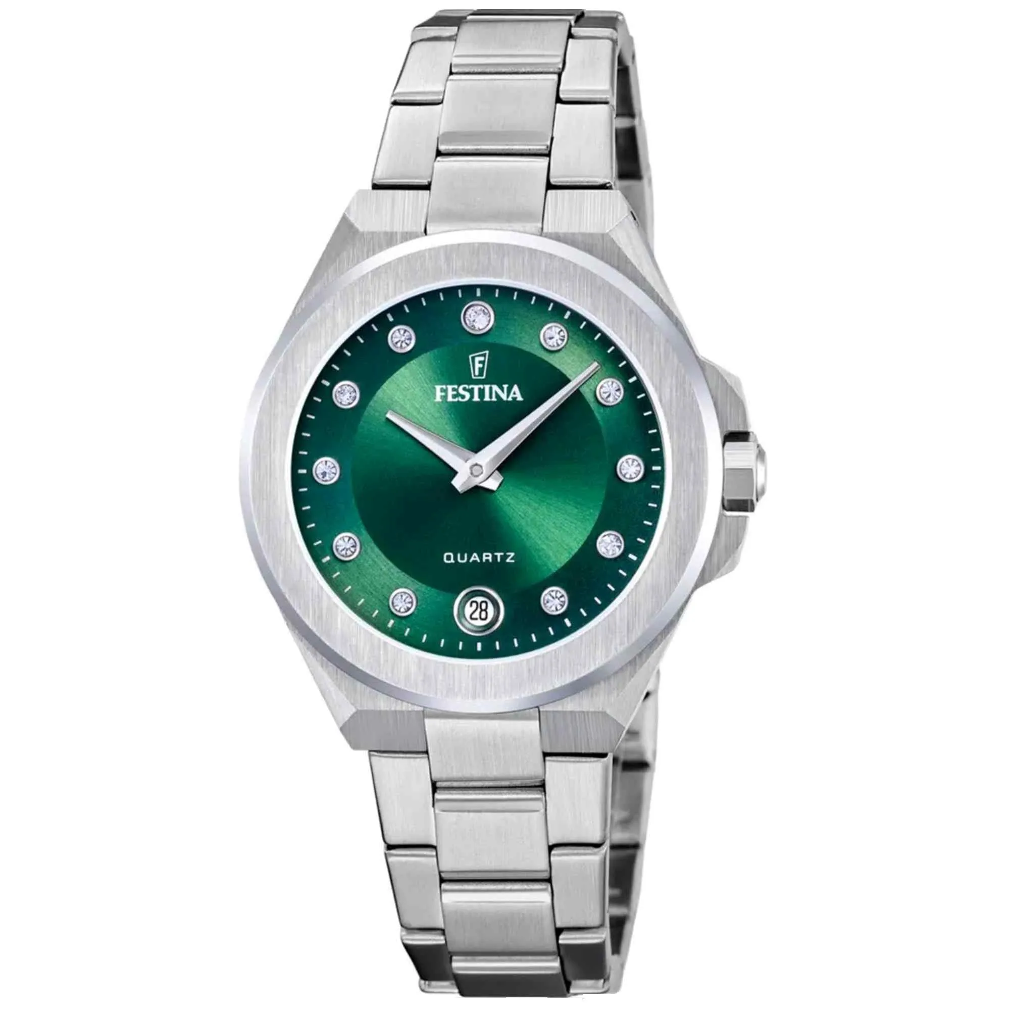 Festina F20700/4 Women's Mademoiselle Green Watch sold by H.S. Johnson