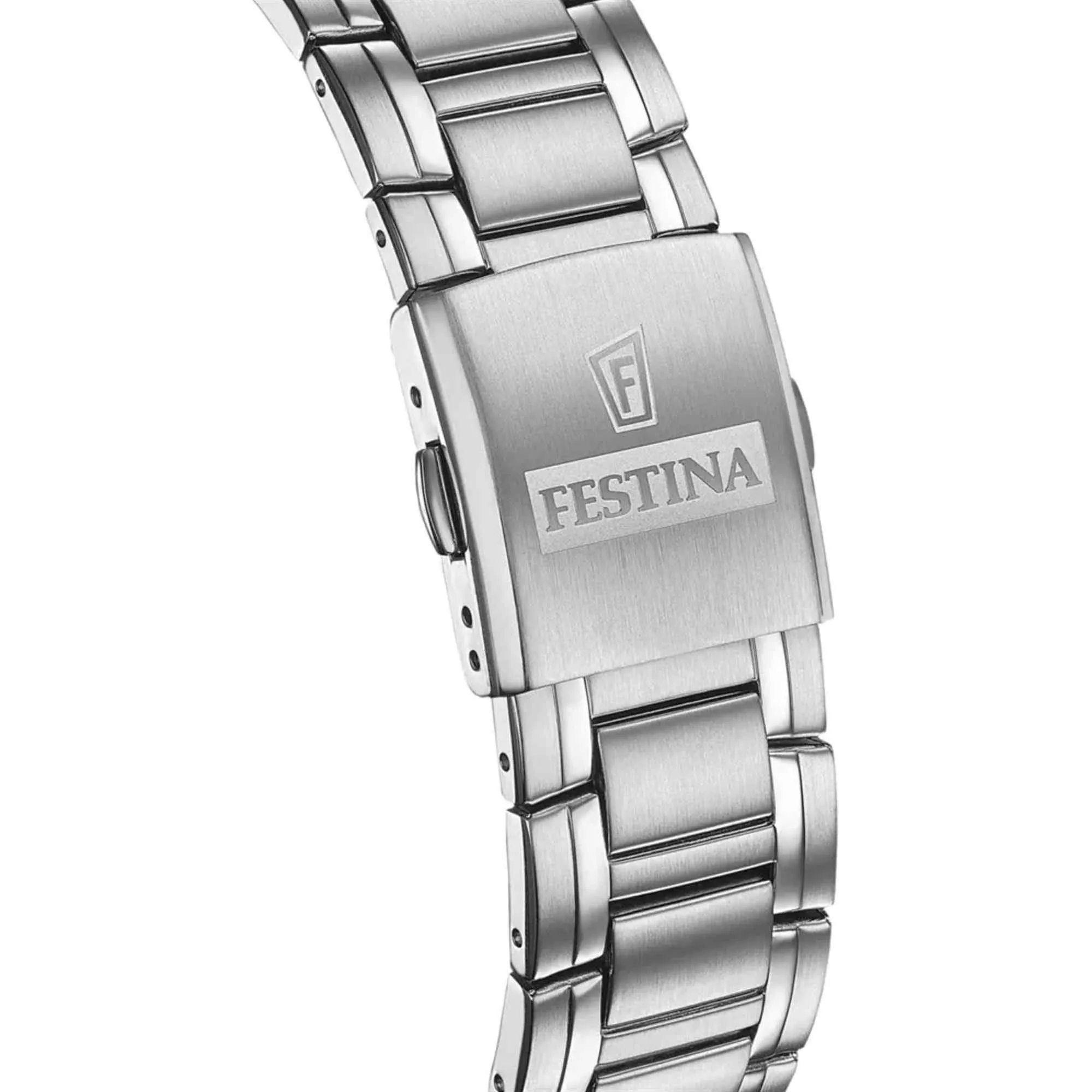 Festina F20704/1 Men's White Timeless Chronograph Watch sold by H.S. Johnson product image thumbnail 2
