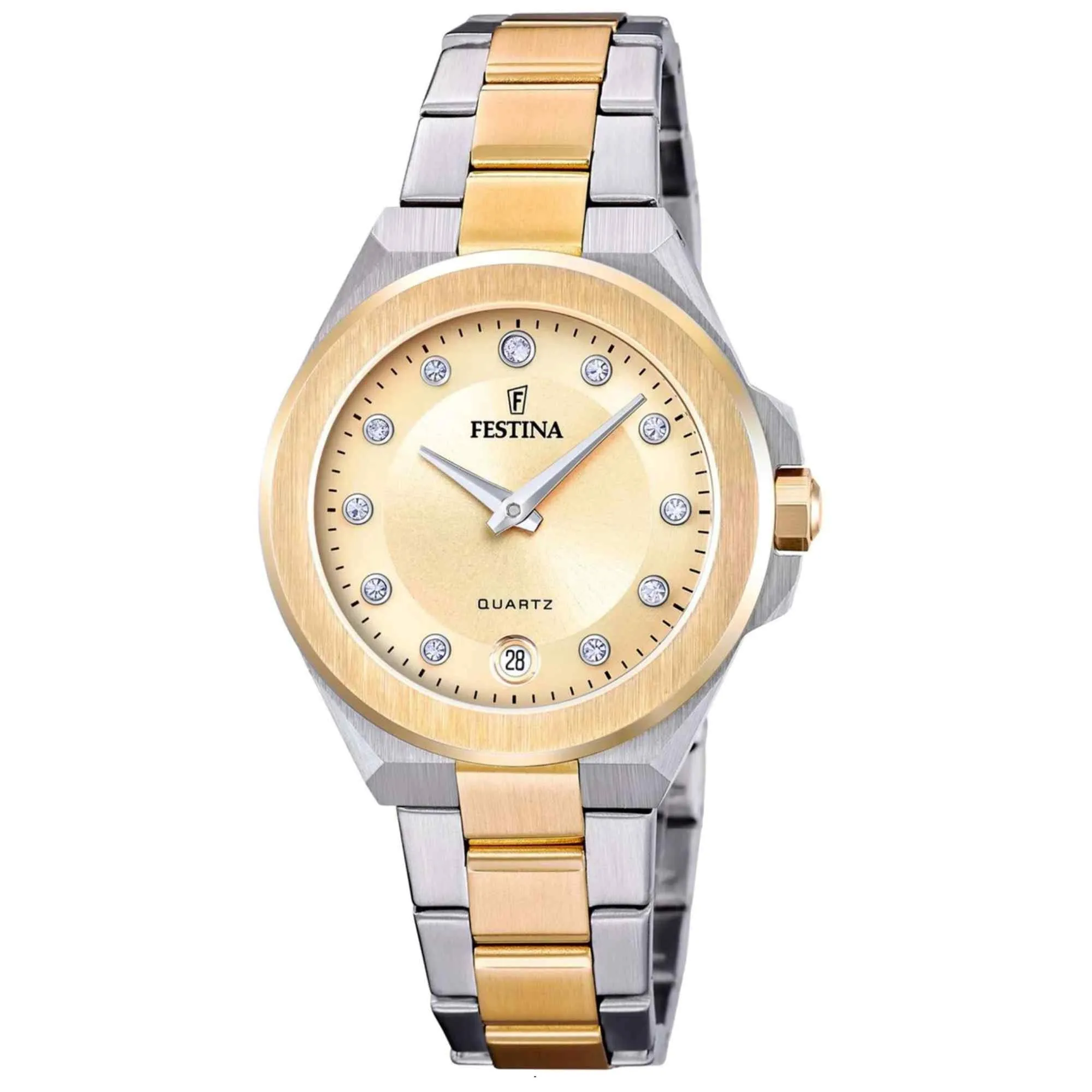 Festina F20702/2 Women's Mademoiselle Two Tone Watch sold by H.S. Johnson
