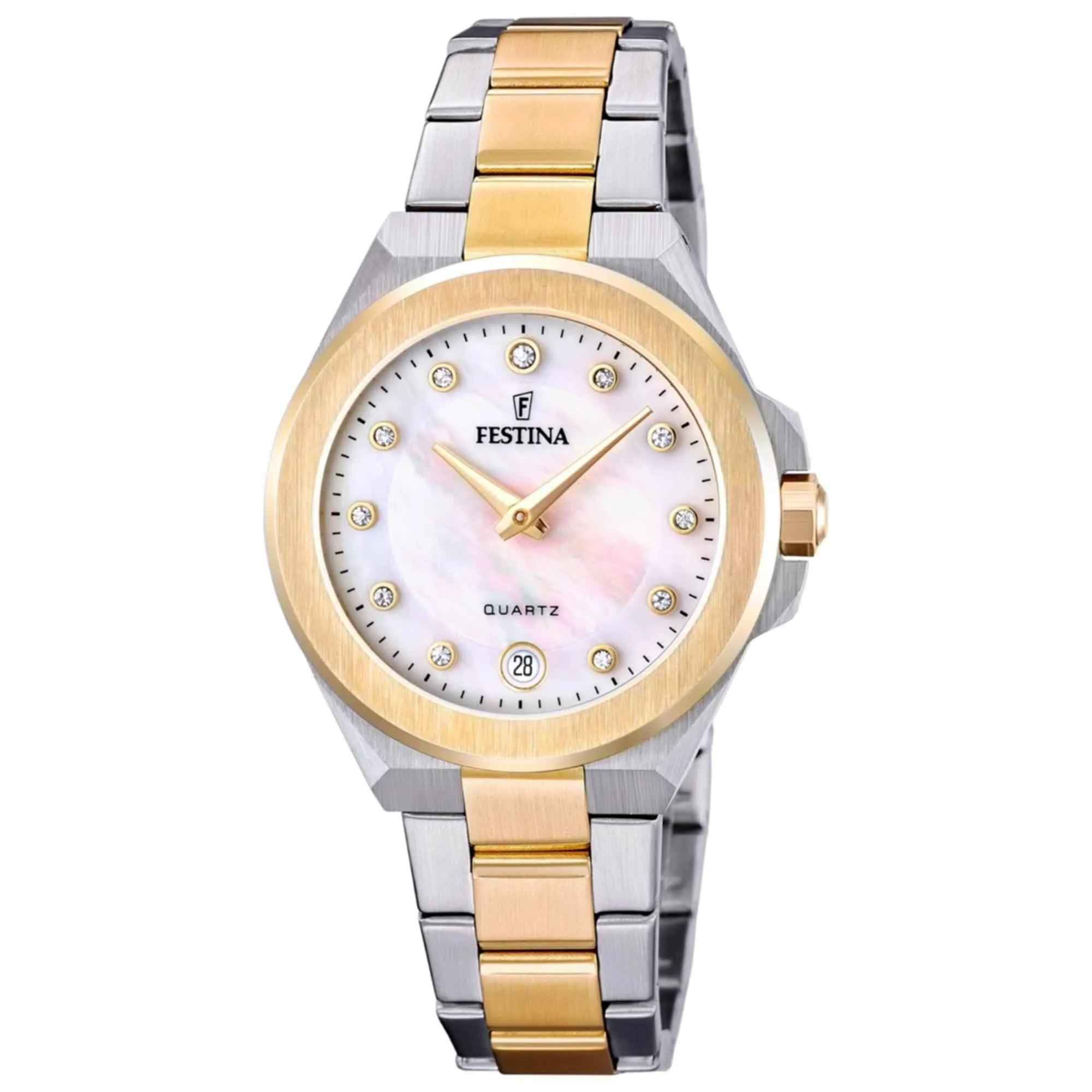 Festina F20702/1 Women's Mademoiselle Two Tone Watch sold by H.S. Johnson