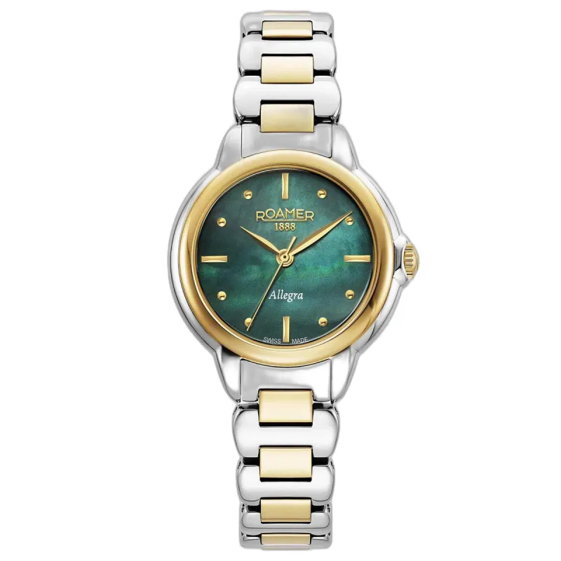 Roamer 977847 47 70 20 Women's Allegra Classic Two Tone Wristwatch sold by H.S. Johnson