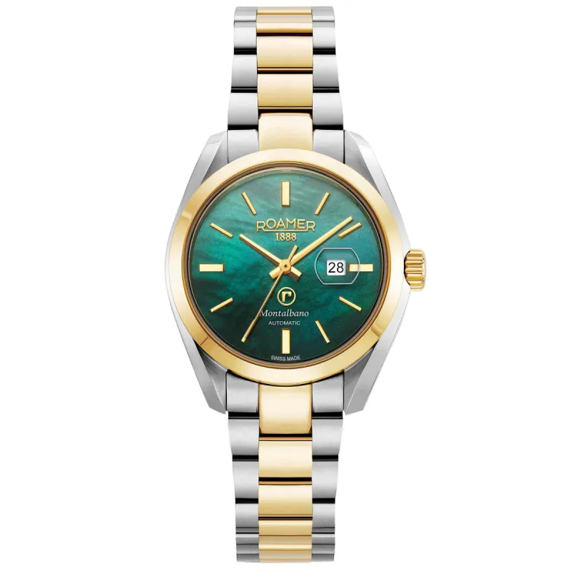 Roamer 996990 47 70 20 Women's Montalbano Two Tone Automatic Watch sold by H.S. Johnson
