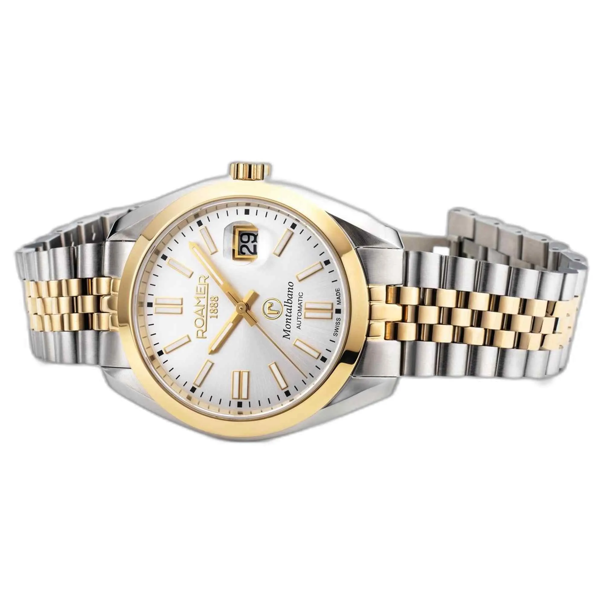 Roamer 996983 47 15 20 Men's Montalbano Two Tone Automatic Watch sold by H.S. Johnson product image thumbnail 3