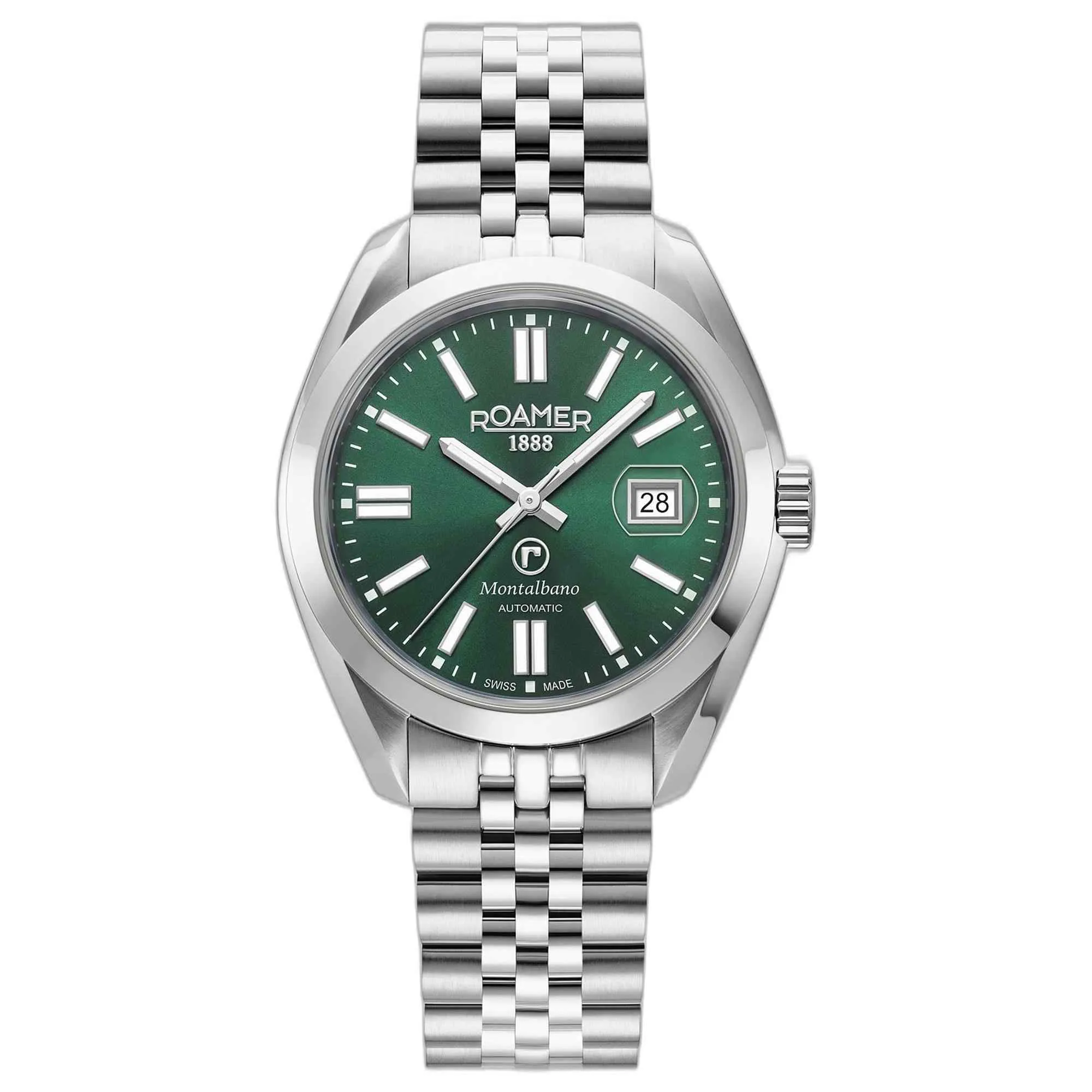 Roamer 996983 41 75 20 Men's Montalbano Green Dial Automatic Watch sold by H.S. Johnson