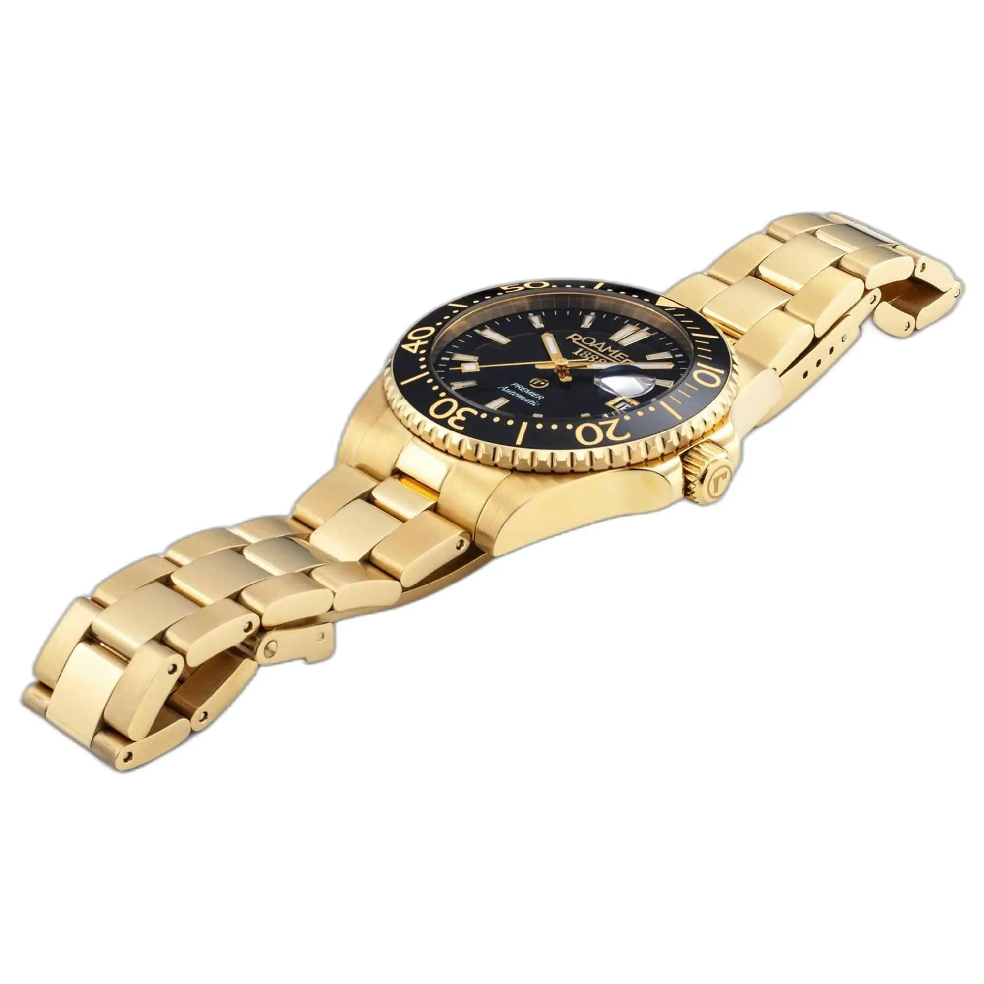 Roamer 986983 48 85 21 Men's Premier Black Dial Automatic Watch sold by H.S. Johnson product image thumbnail 2