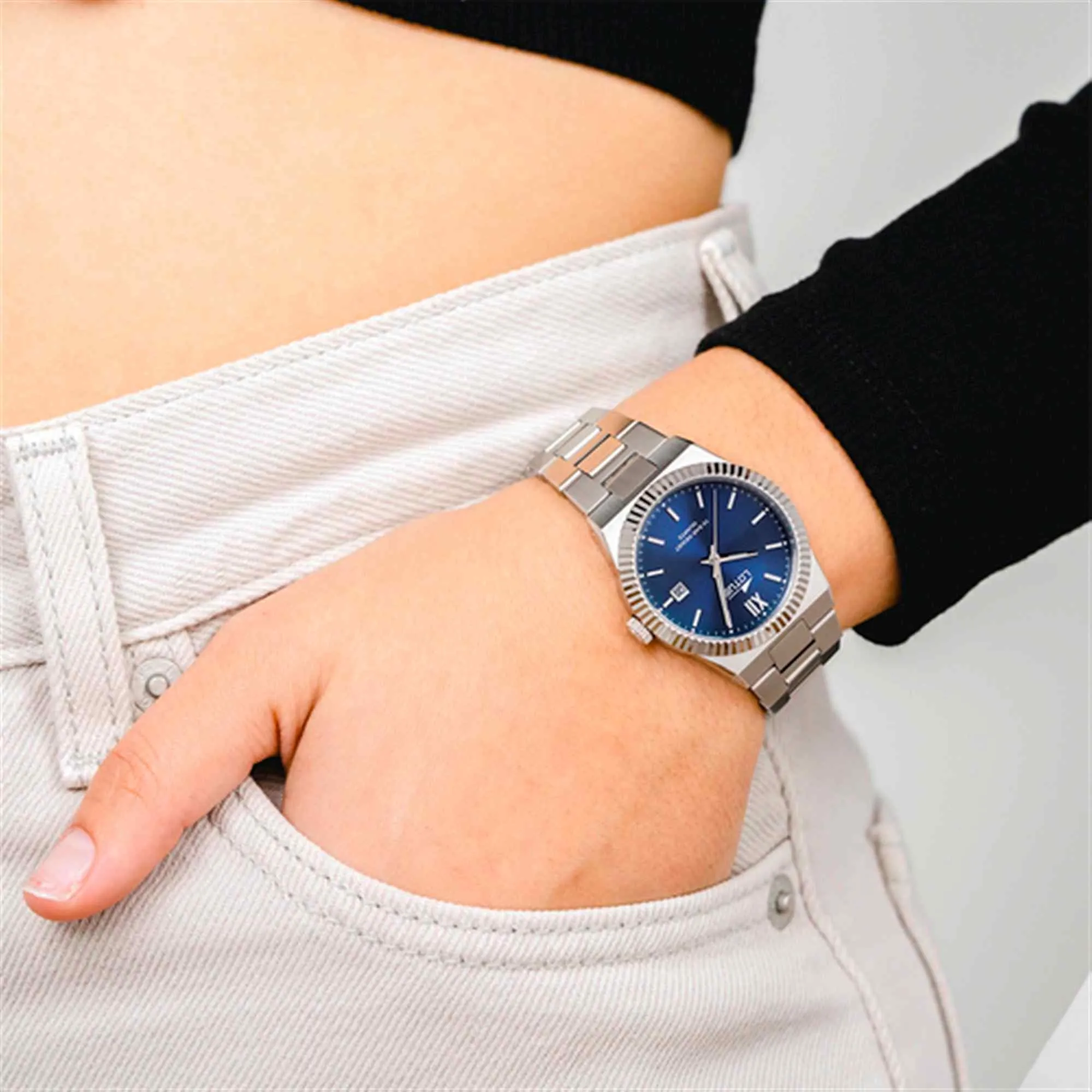 Lotus L18838/3 Women's Blue Dial Watch sold by H.S. Johnson product image thumbnail 3