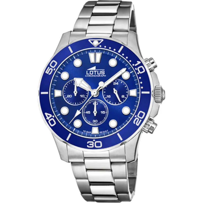 Lotus L18756/1 Men's Blue Dial Chronograph Watch sold by H.S. Johnson