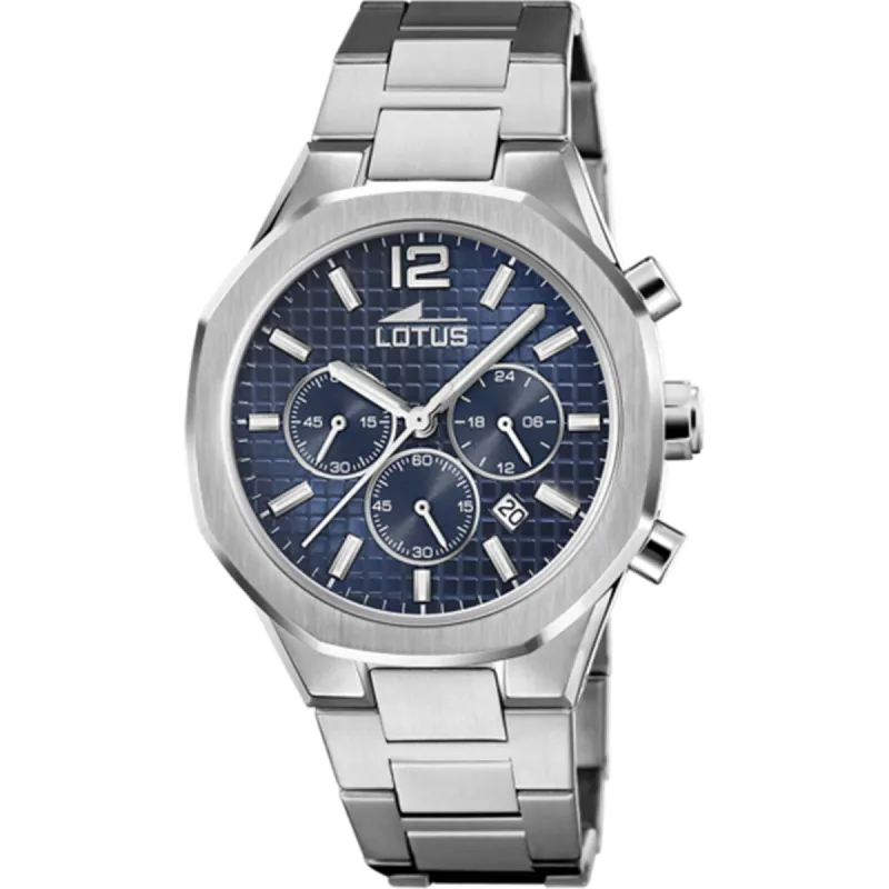 Lotus L18847/2 Men's Blue Dial Chronograph Watch sold by H.S. Johnson