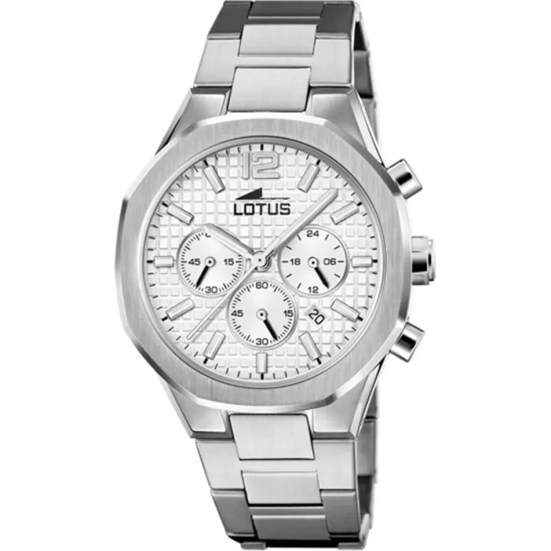 Lotus L18847/1 Men's Silver Dial Chronograph Watch sold by H.S. Johnson