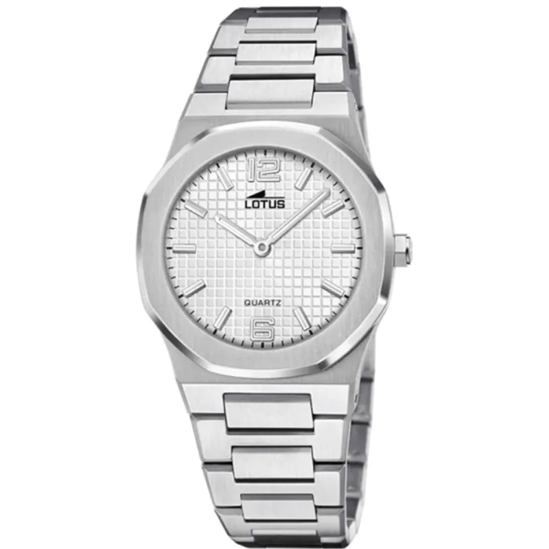 Lotus L18843/2 Women's Nacre Silver Dial Watch made by H.S. Johnson