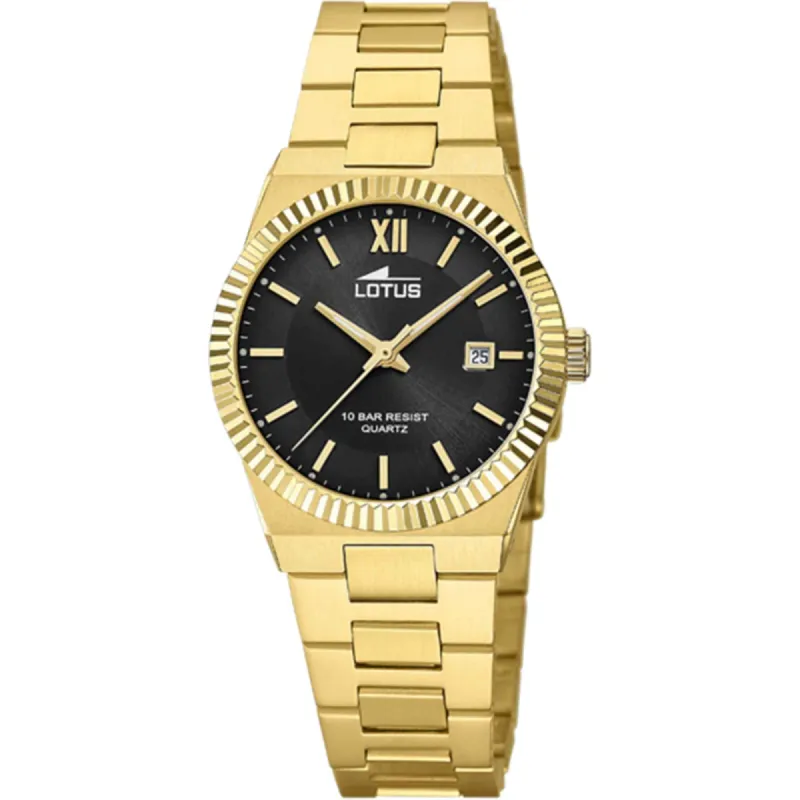 Lotus L18840/3 Women's Black Dial Watch sold by H.S. Johnson