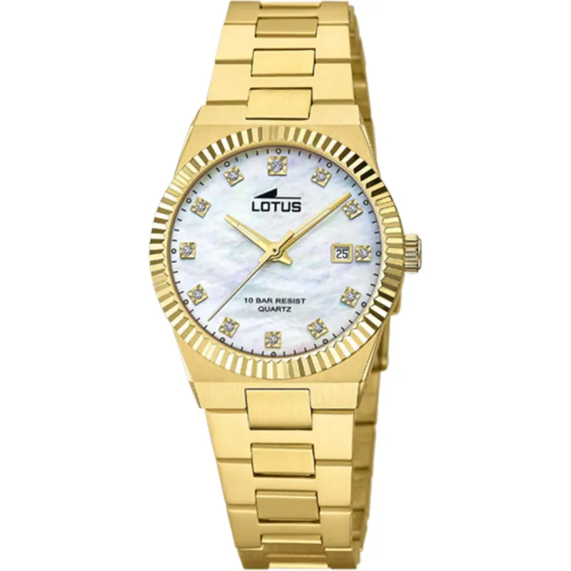Lotus L18840/1 Women's Mother of Pearl Dial Watch sold by H.S. Johnson