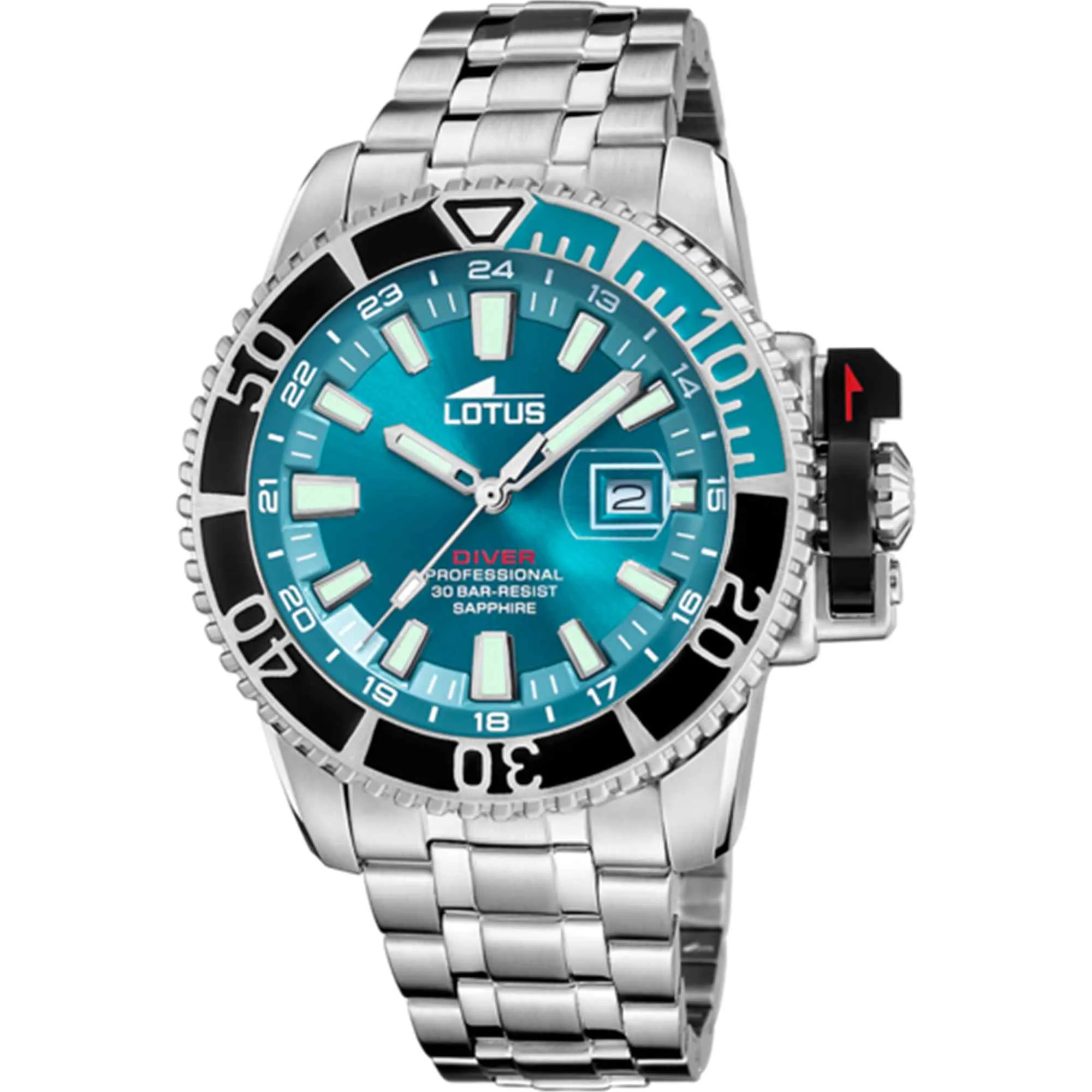 Lotus L18938/1 Men's Blue Dial Diver Watch sold by H.S. Johnson