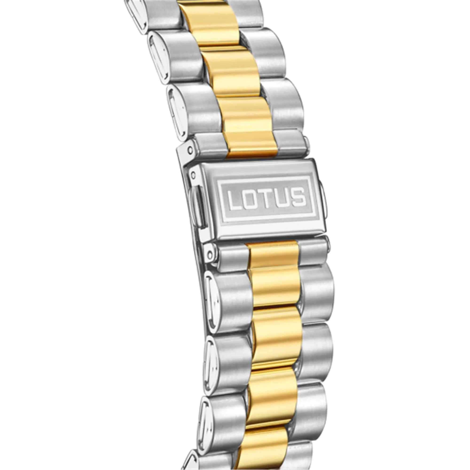 Lotus L18855/2 Men's Blue Dial Day Date Two Tone Watch sold by H.S. Johnson product image thumbnail 3