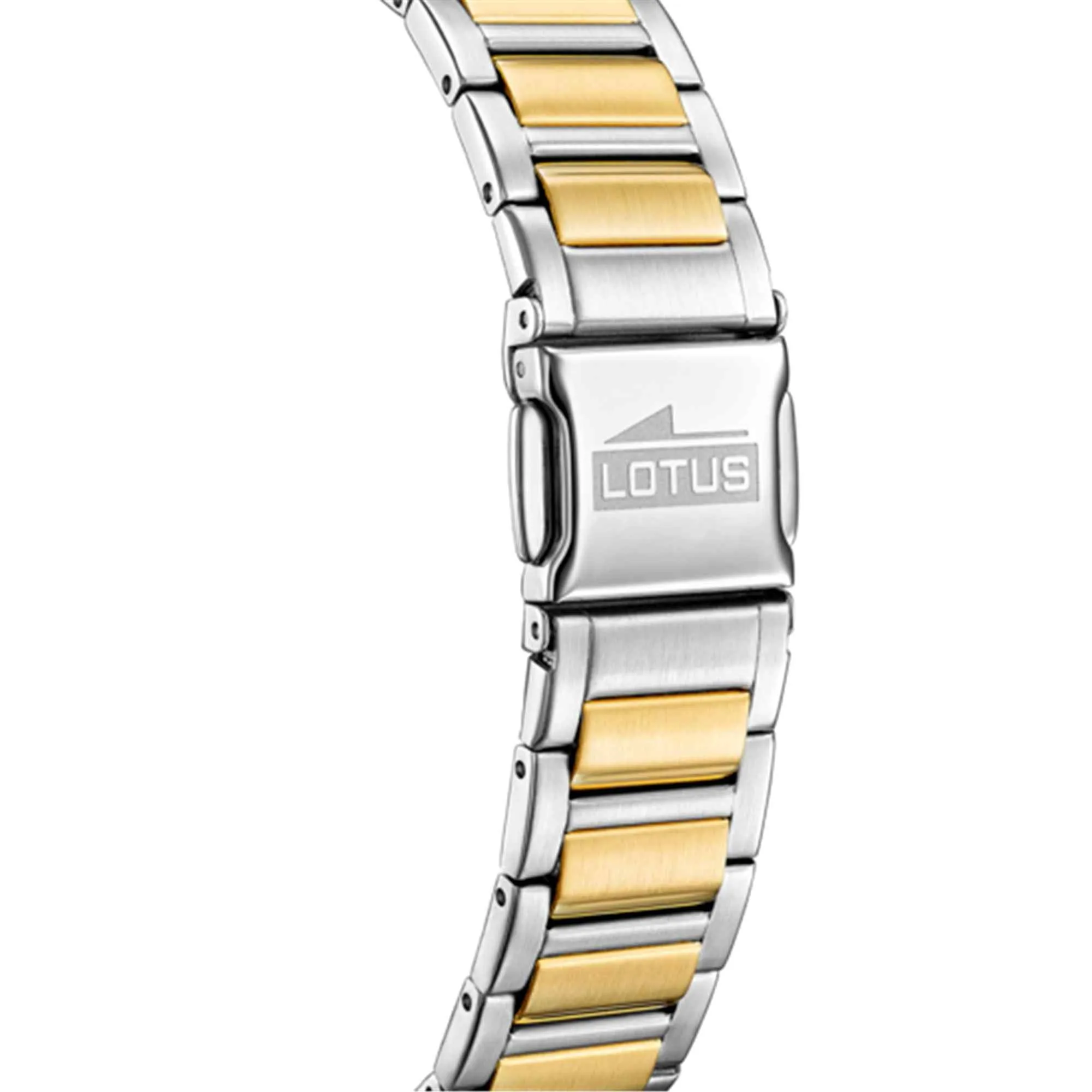 Lotus L18969/2 Women's Mother of Pearl Square Dial Two Tone Watch sold by H.S. Johnson product image thumbnail 2