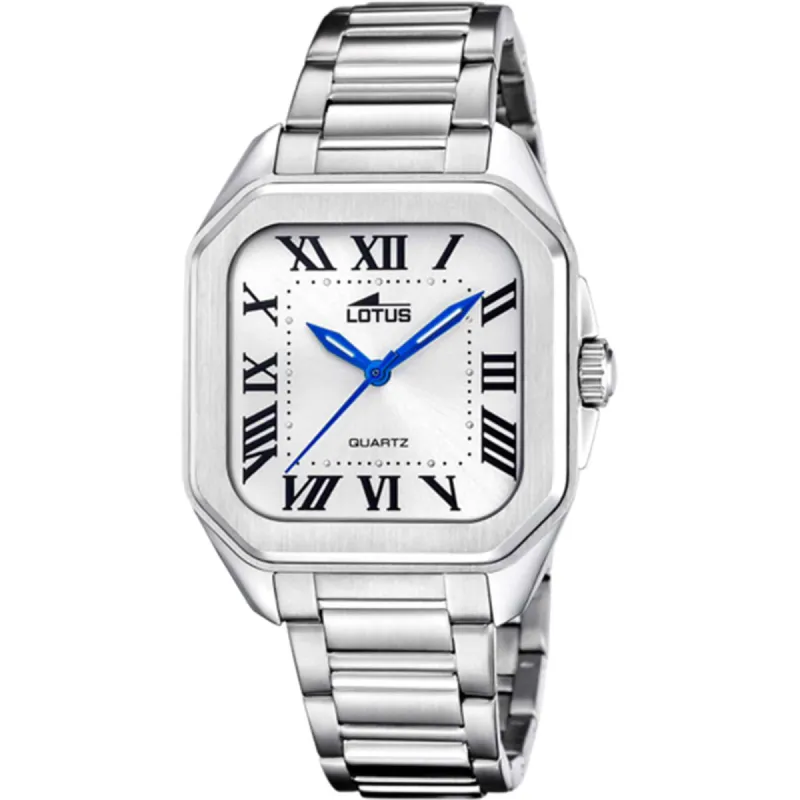 Lotus L18967/1 Women's White Square Dial Watch sold by H.S. Johnson