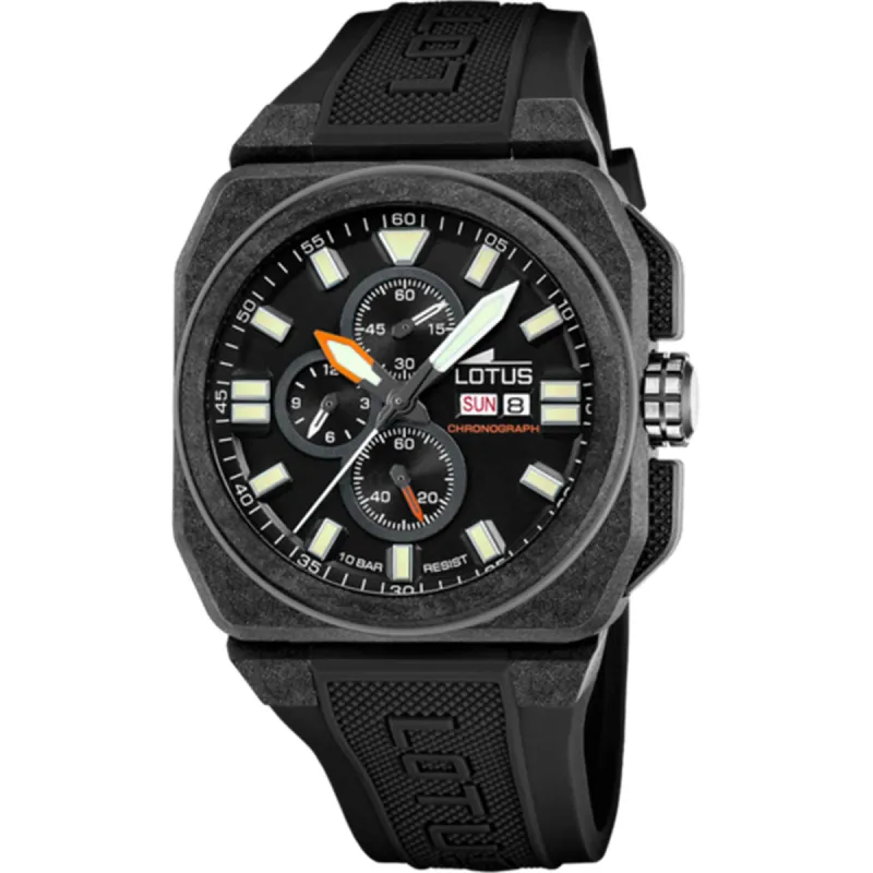 Lotus L18976/4 Men's Black Dial Chronograph Watch sold by H.S. Johnson