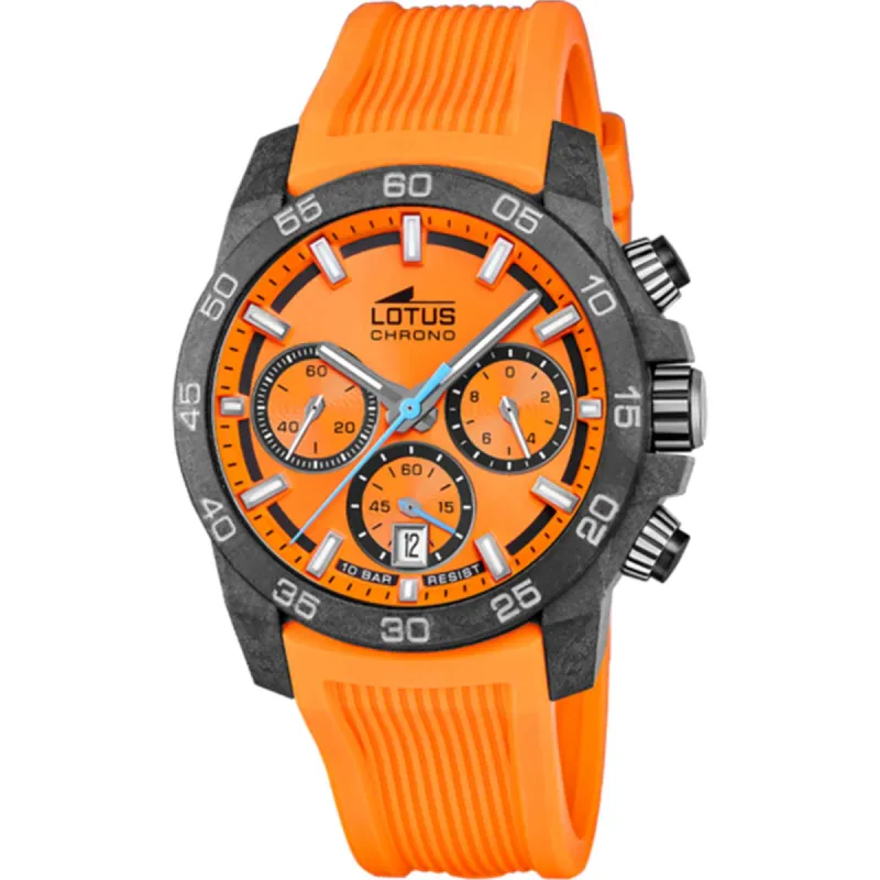Lotus L18974/6 Men's Orange Dial Chronograph Watch sold by H.S. Johnson