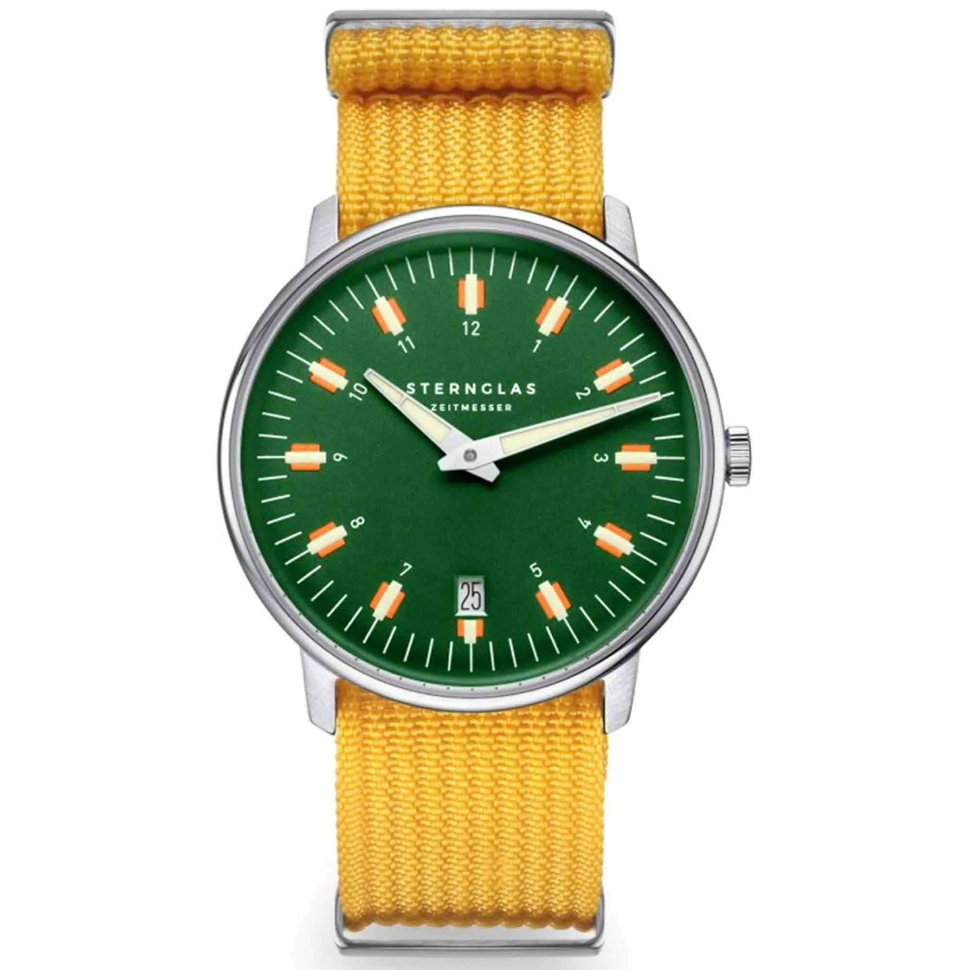 Sternglas S01-EG08-FI01 Men's Egor Green Dial Wristwatch sold by H.S. Johnson
