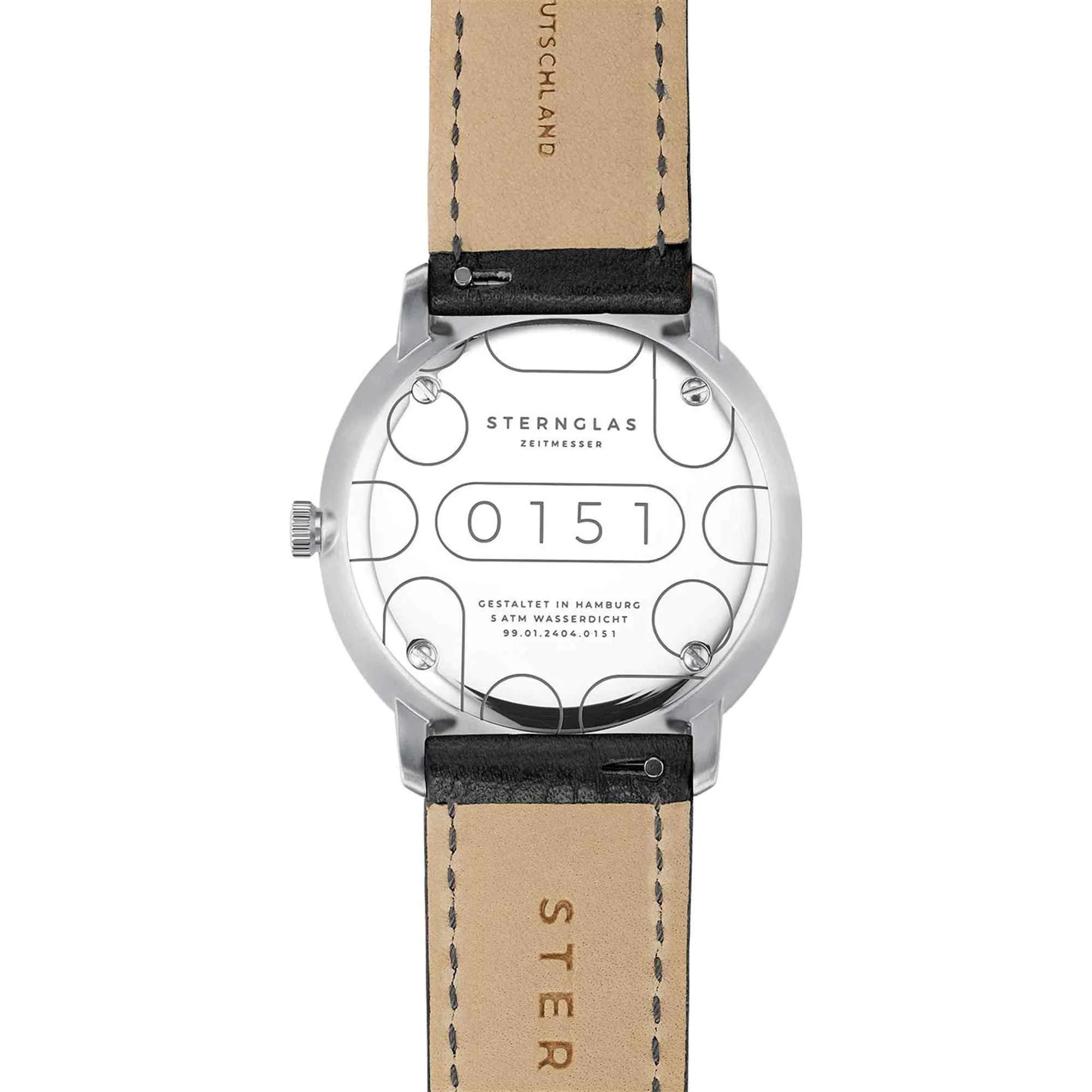 Sternglas S01-EG06-BR03 Men's Egor Blue Dial Wristwatch sold by H.S. Johnson product image thumbnail 2