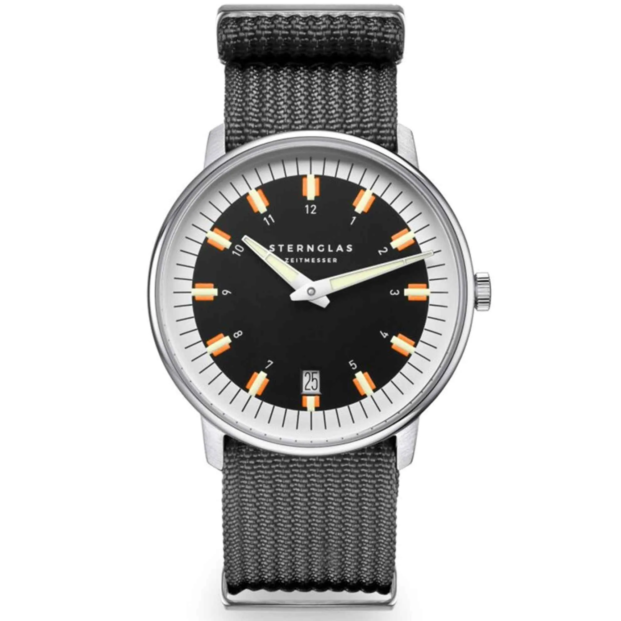 Sternglas S01-EG03-FI04 Men's Egor Black Dial Wristwatch sold by H.S. Johnson