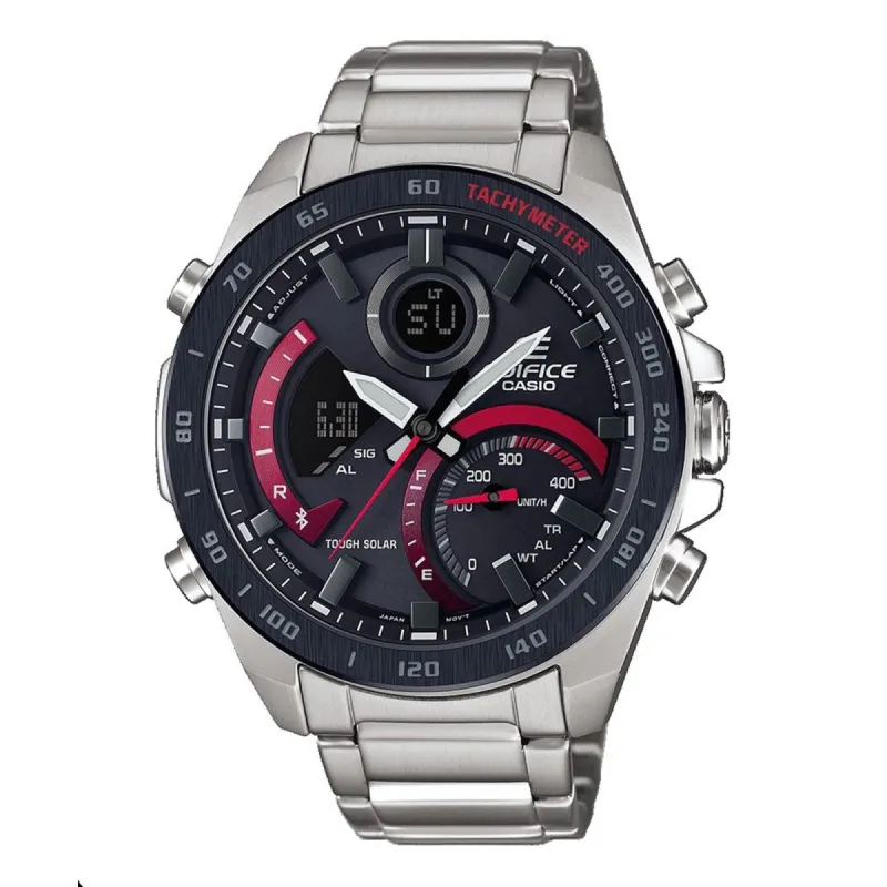Edifice ECB-900DB-1AER Bluetooth Dual Display Wristwatch made by H.S. Johnson