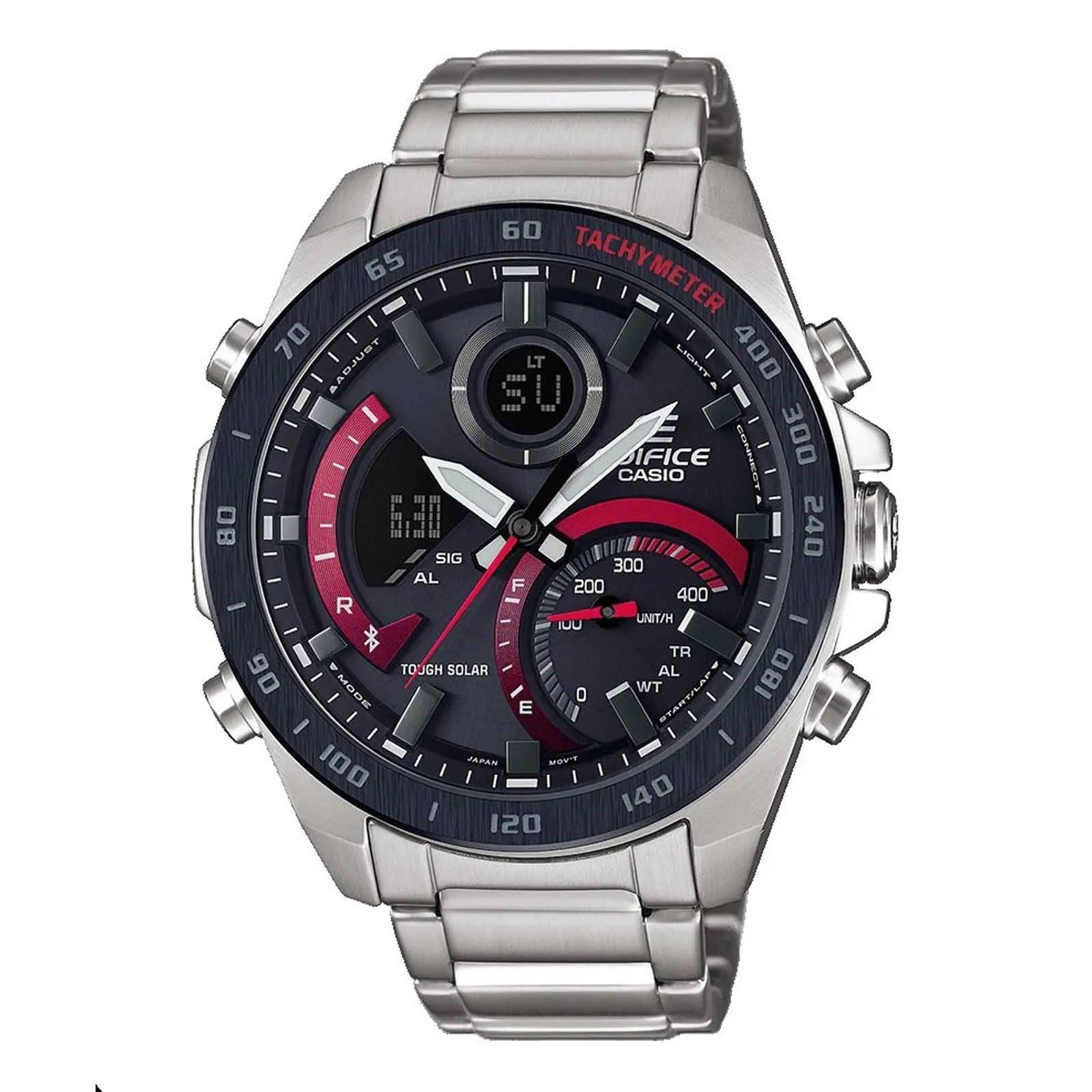 Edifice ECB-900DB-1AER Bluetooth Dual Display Wristwatch sold by H.S. Johnson
