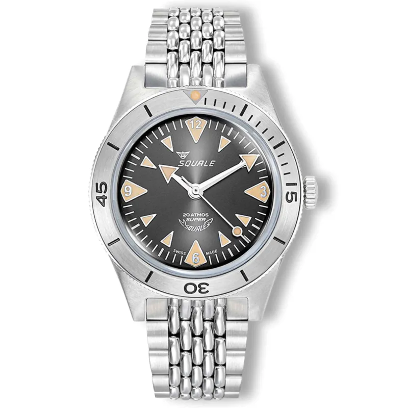 Squale SUPERSSABK.AC Super-Squale Big Arrows Automatic Watch sold by H.S. Johnson