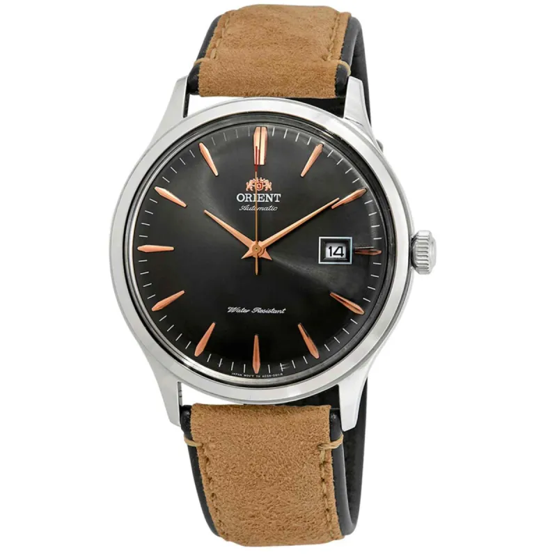 Orient FAC08003A0 Bambino II Dark Grey Dial Automatic Wristwatch sold by H.S. Johnson
