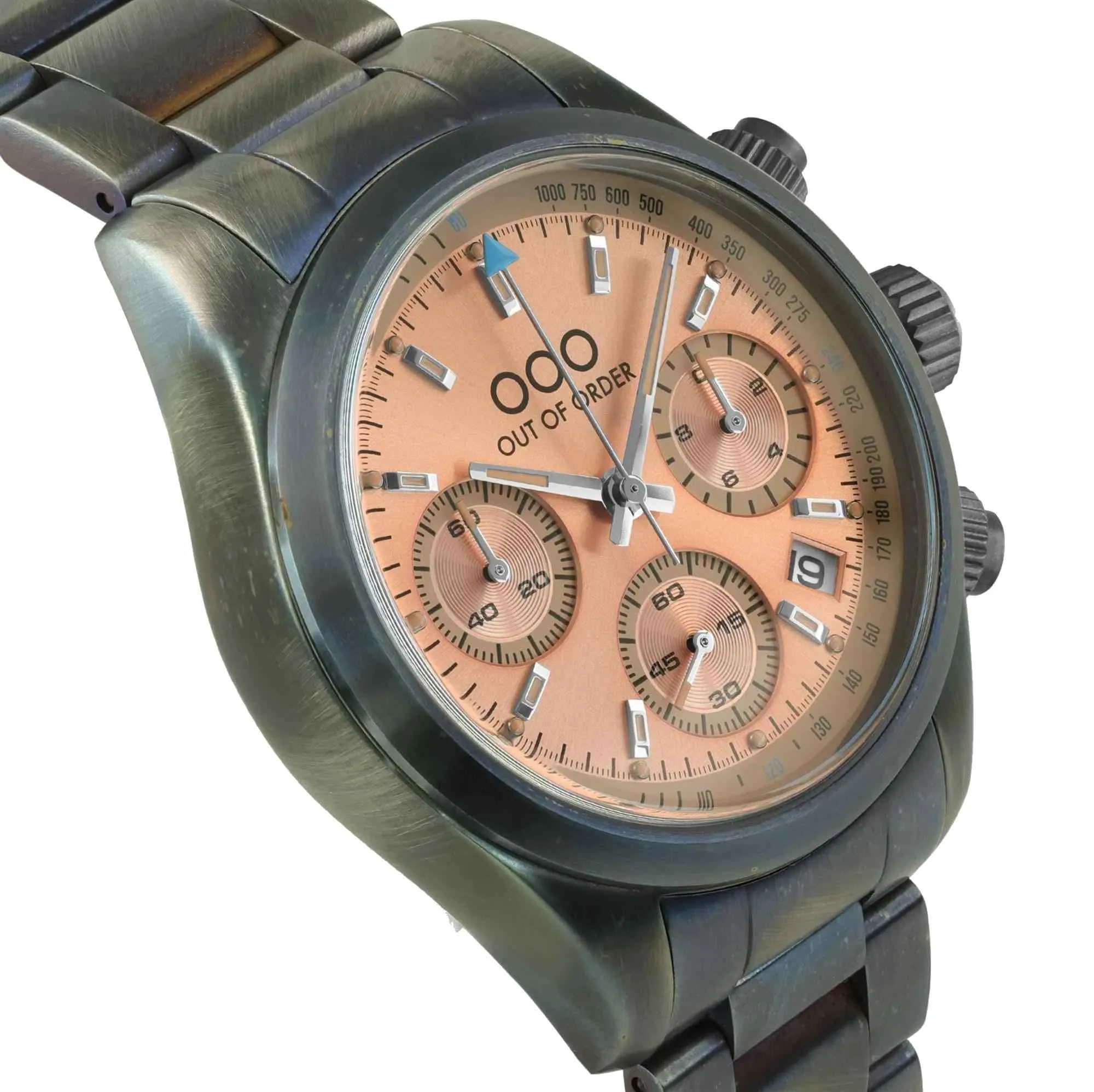 Out Of Order 001-23.PE.AC Men's Sporty Cronografo Peach Watch sold by H.S. Johnson product image thumbnail 2