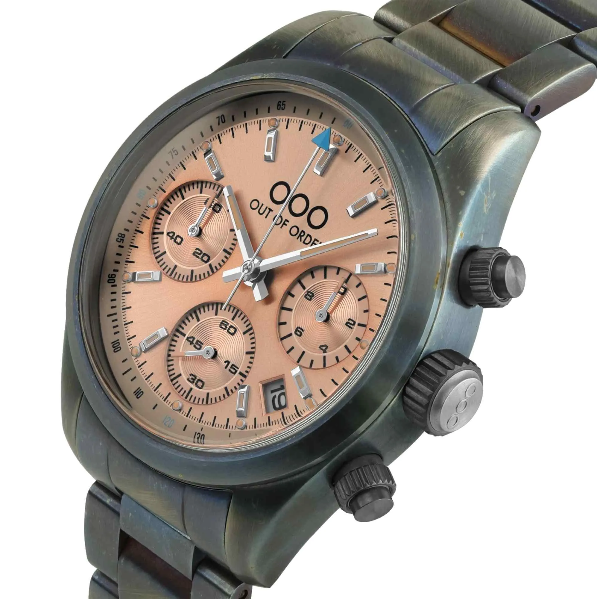 Out Of Order 001-23.PE.AC Men's Sporty Cronografo Peach Watch sold by H.S. Johnson product image thumbnail 3