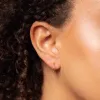 Elements Gold GE1000 Rope Effect Hoop Earrings sold by H.S. Johnson