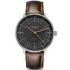 Sternglas S02-HH39-BR03 Men's Hamburg Neugraphite Automatic Wristwatch sold by H.S. Johnson