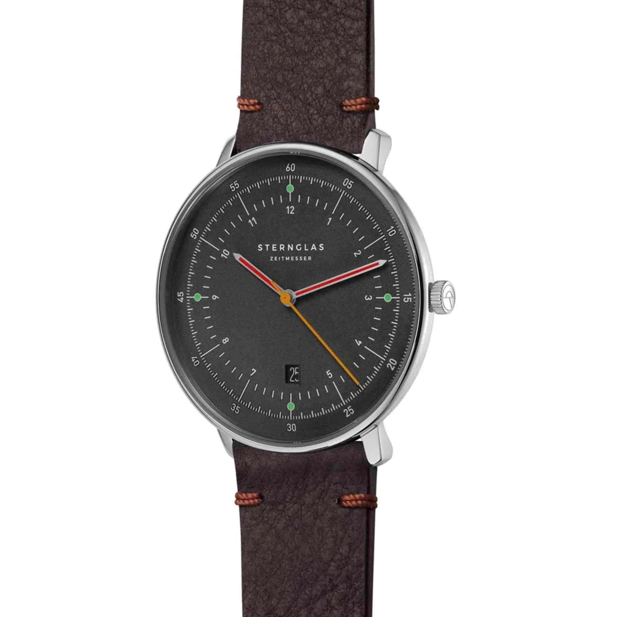 Sternglas S01-HH39-VI11 Men's Hamburg Neugraphite Watch sold by H.S. Johnson product image thumbnail 2