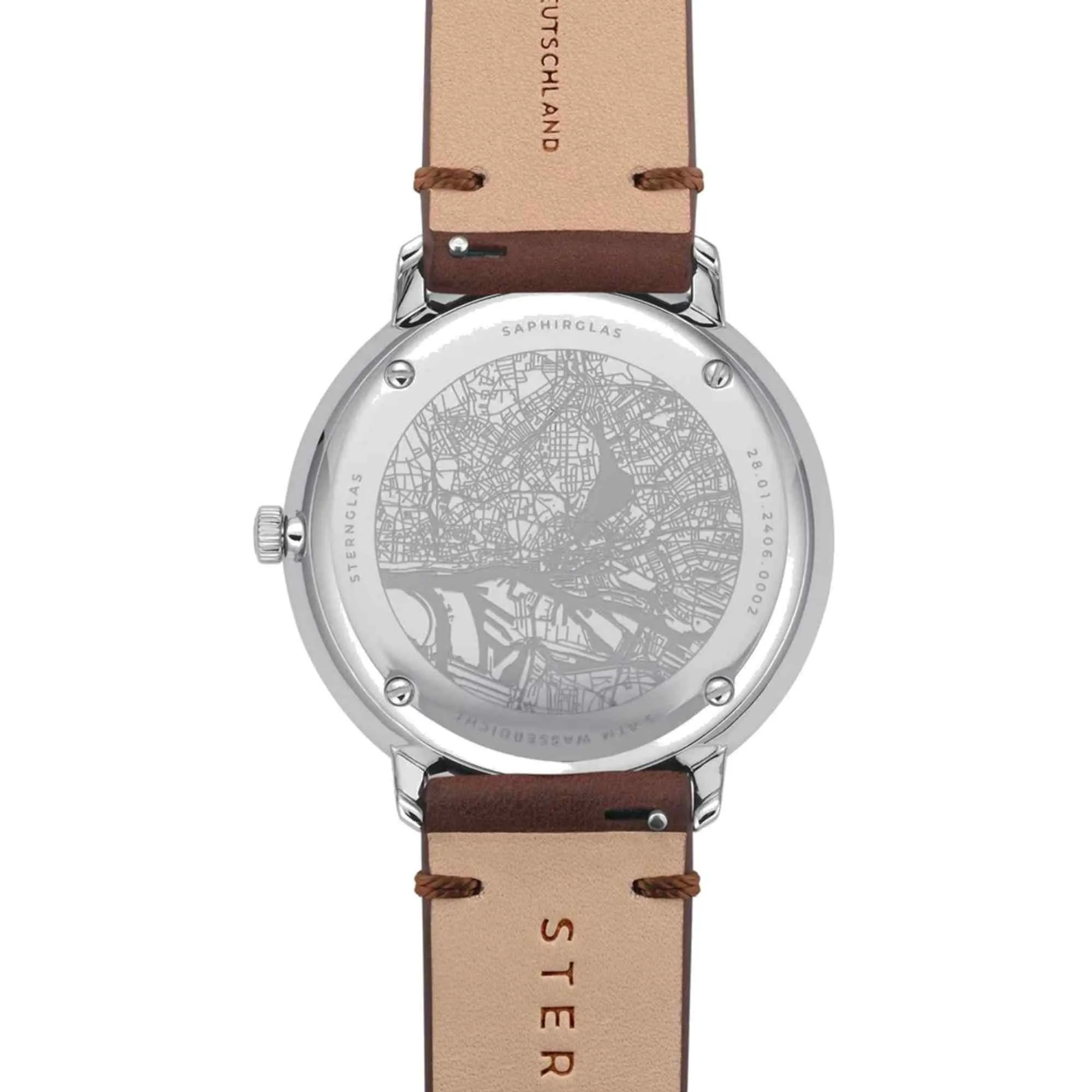 Sternglas S01-HH39-VI11 Men's Hamburg Neugraphite Watch sold by H.S. Johnson product image thumbnail 3