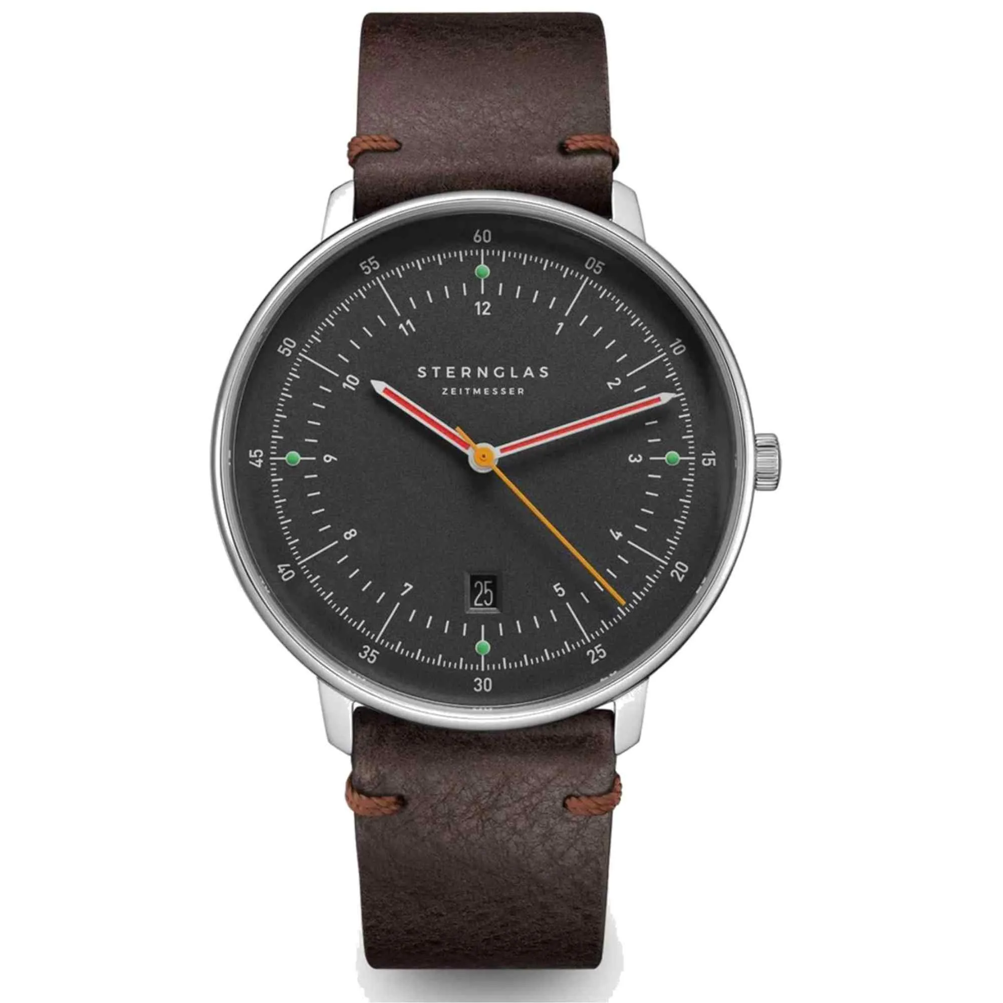 Sternglas S01-HH39-VI11 Men's Hamburg Neugraphite Watch sold by H.S. Johnson
