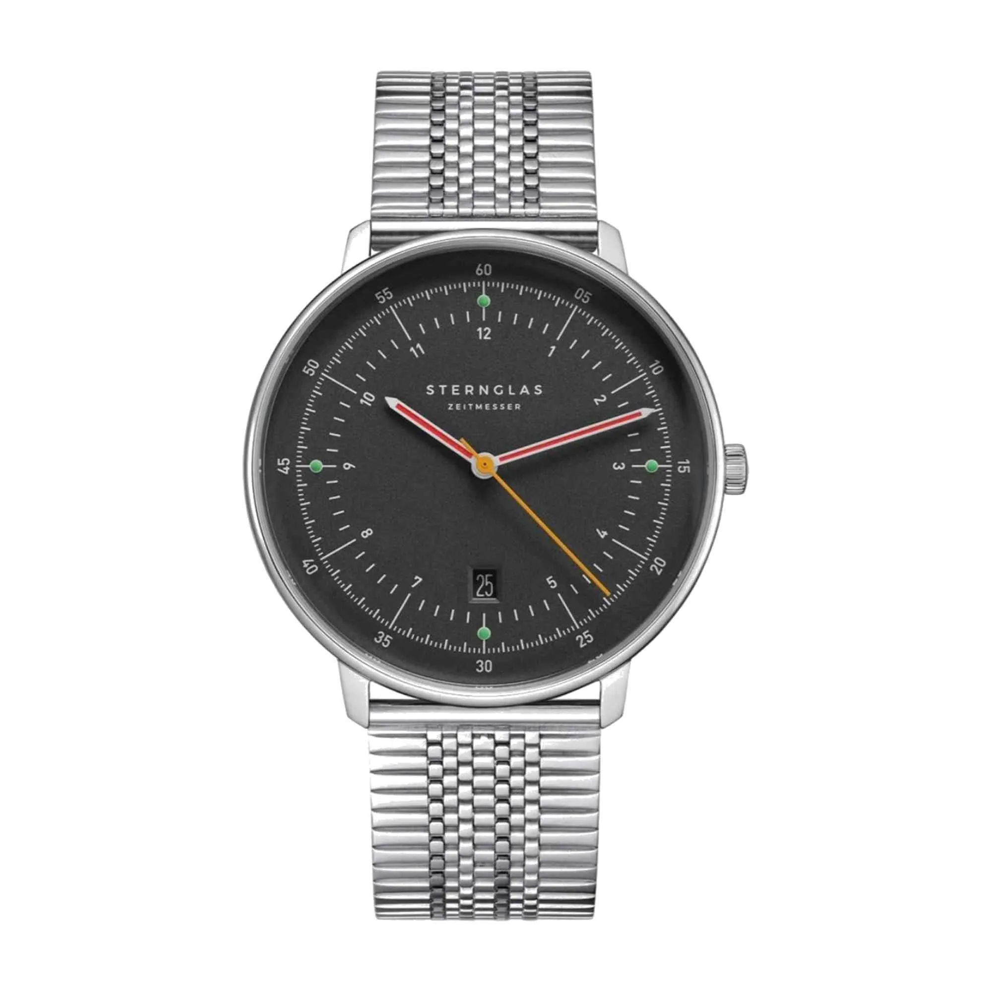 Sternglas S01-HH39-ME08 Men's Hamburg Neugraphite Watch sold by H.S. Johnson