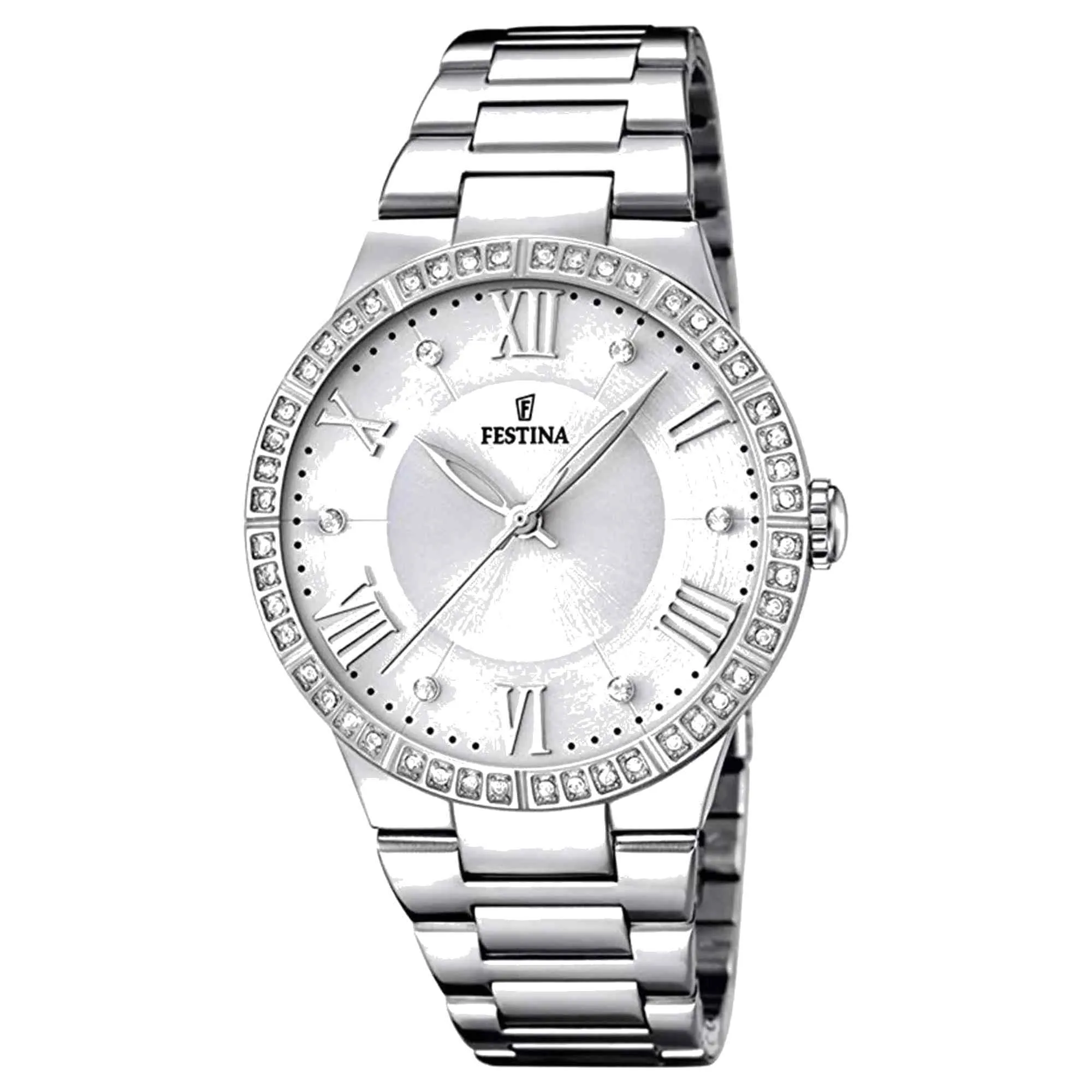 Festina F16719/1 Women's Boyfriend White Dial Watch sold by H.S. Johnson