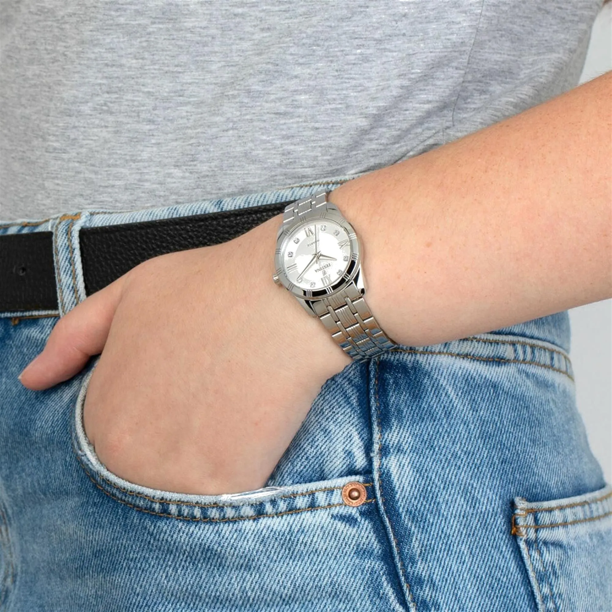 Festina F16940/A Women's Mademoiselle Silver Dial Watch sold by H.S. Johnson product image thumbnail 3